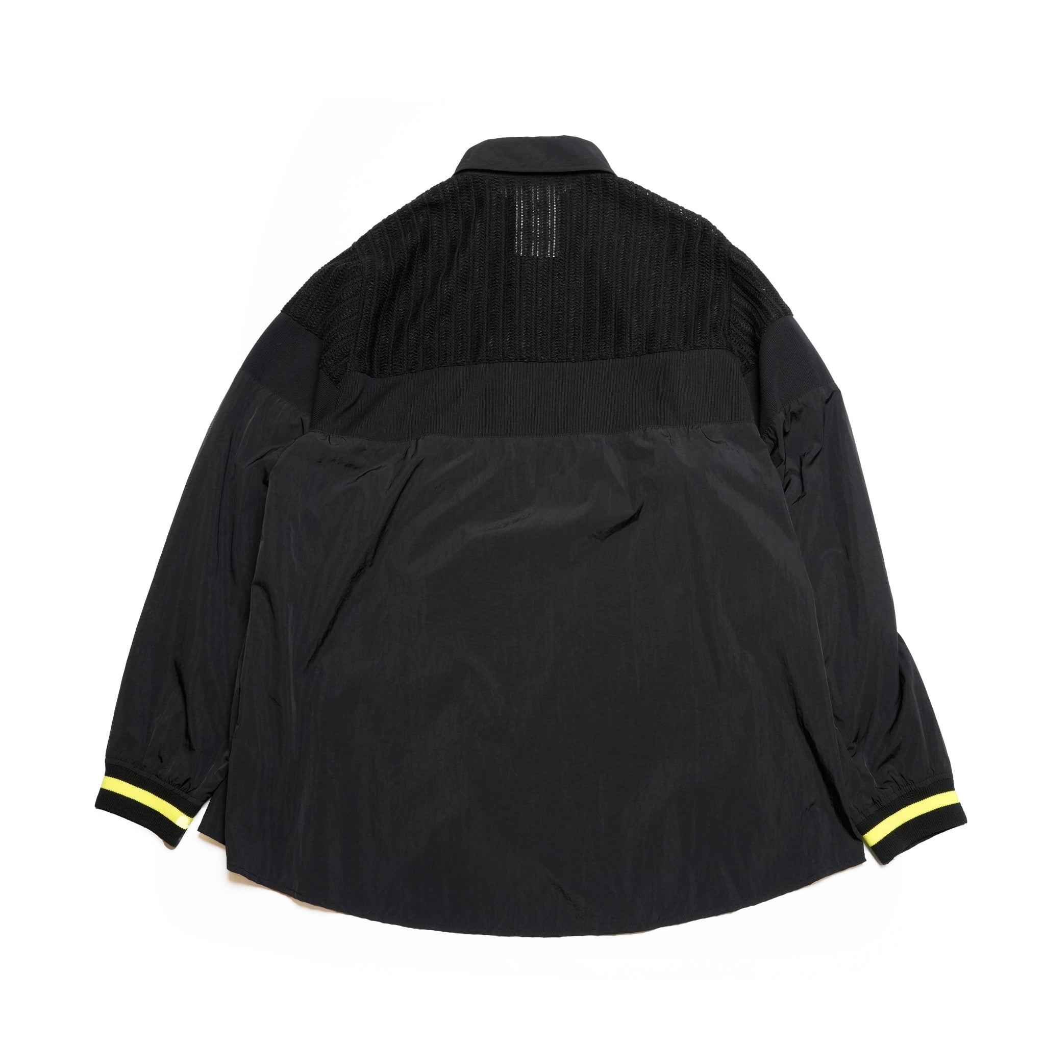 SF25SS-03_Black | Mash Shirt Jacket | Color:Black【STOF_ストフ】【archive】