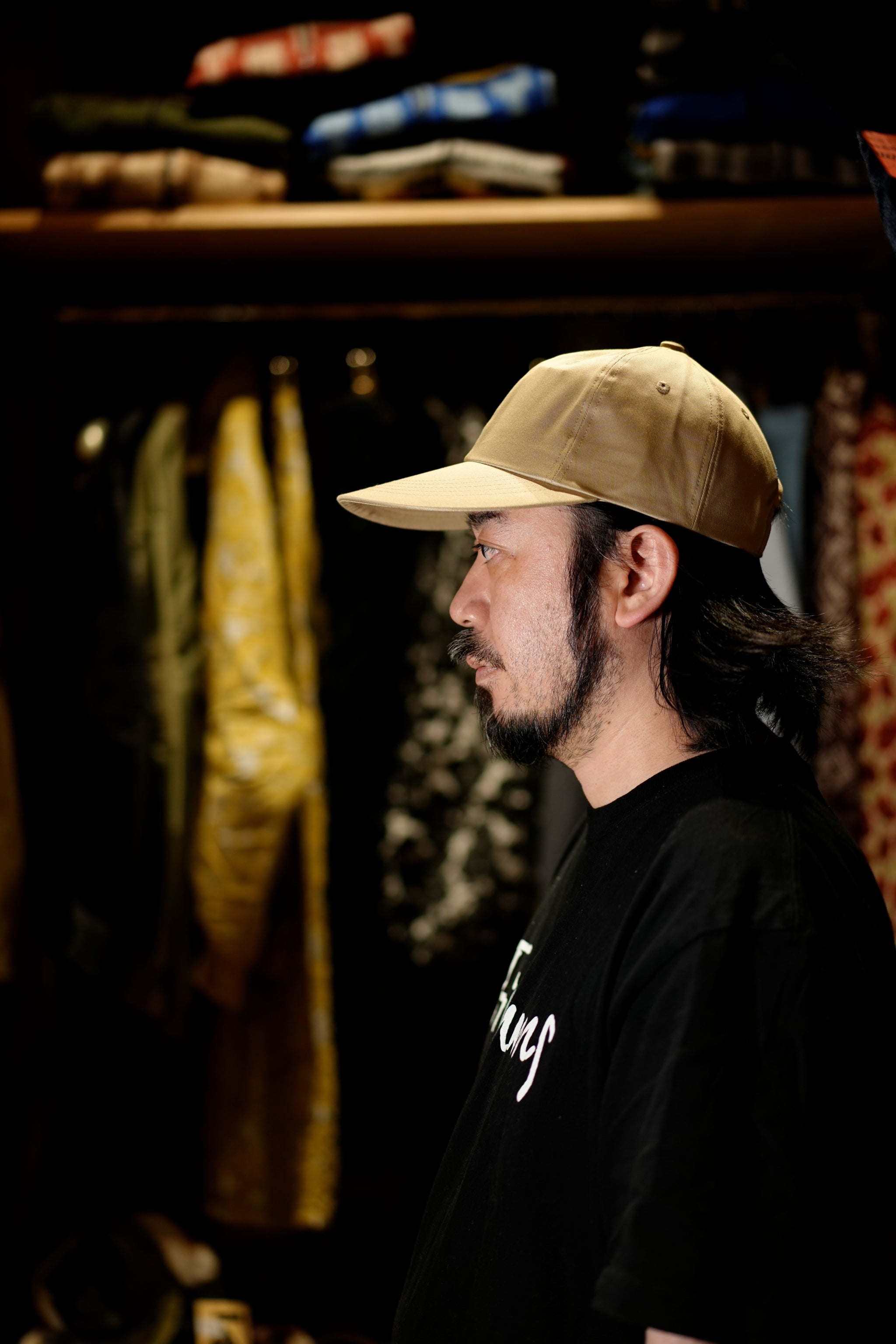 STF-001 | ロングブリムキャップ – Beige(P) | SHARE THE FANTASY