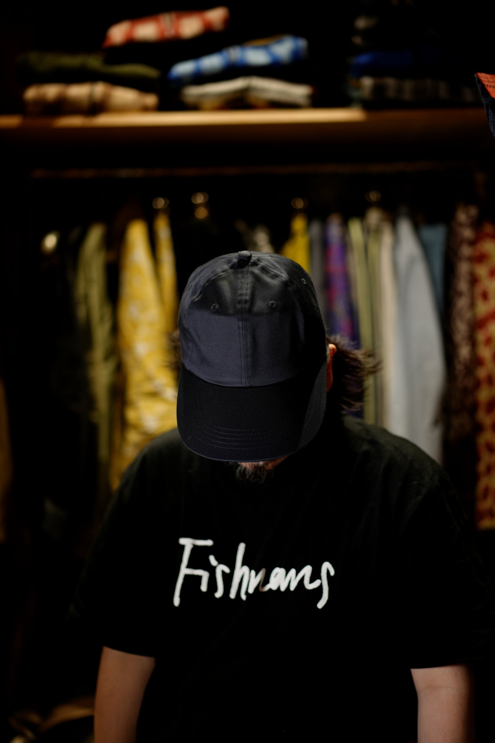 STF-001 | ロングブリムキャップ – NAVY(P) | SHARE THE FANTASY
