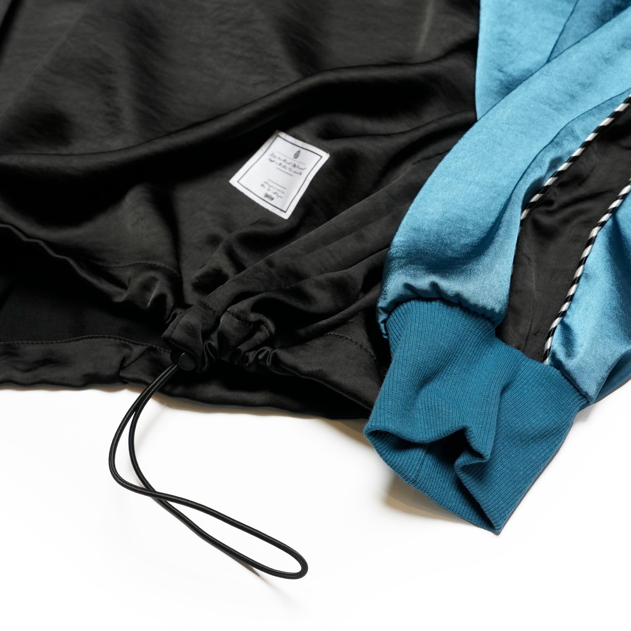 efmm-26_Black × Bluegreen | Souvenir Pullover | Color:Black × Bluegreen【EFFECTEN_エフェクテン】【archive】