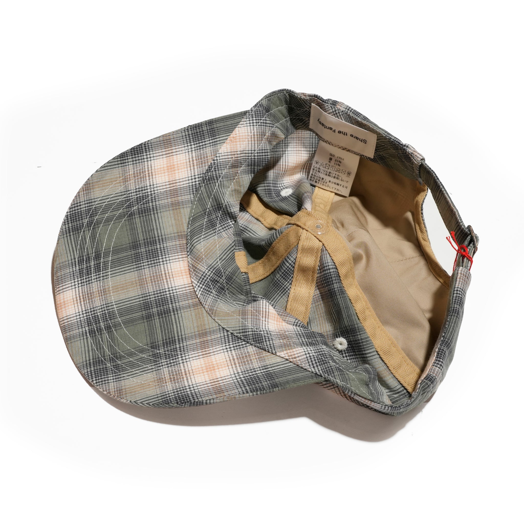 6 panel long brim cap | Color_Ombre(c) | No_stf-001-ombre(c)【SHARE THE FANTASY_シェアザファンタジー】