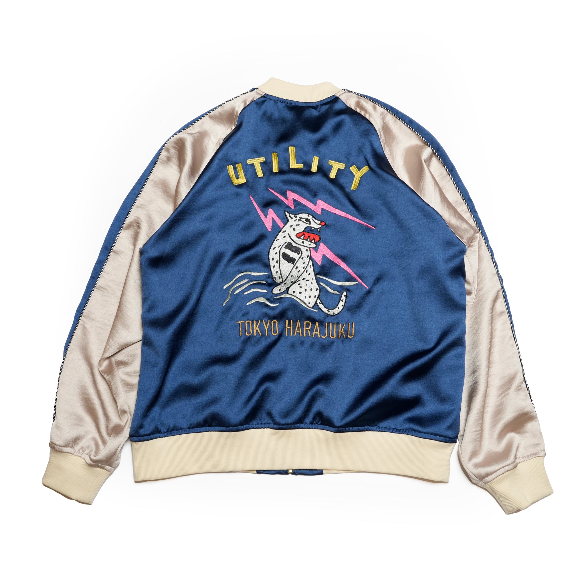 efmm-13_Navy | Dig Effecten Souvenir Jacket | Color:Navy【EFFECTEN_エフェクテン】【archive】