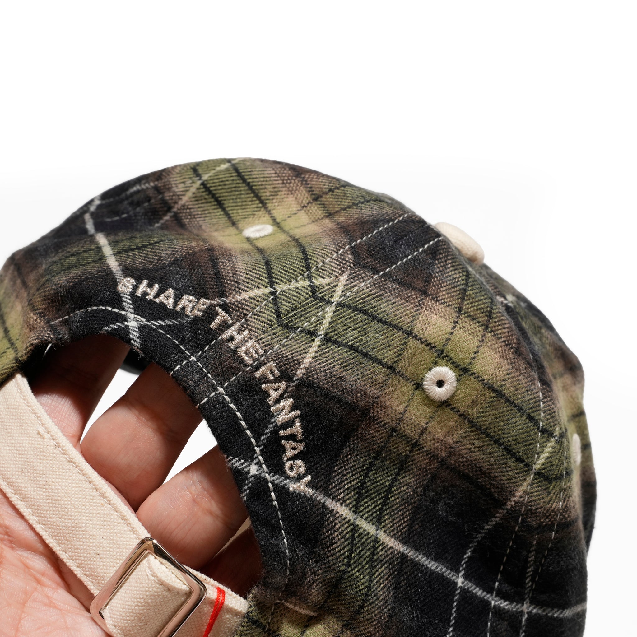 6 panel long brim cap – Green(C) | stf-001-green(c) | SHARE THE FANTASY