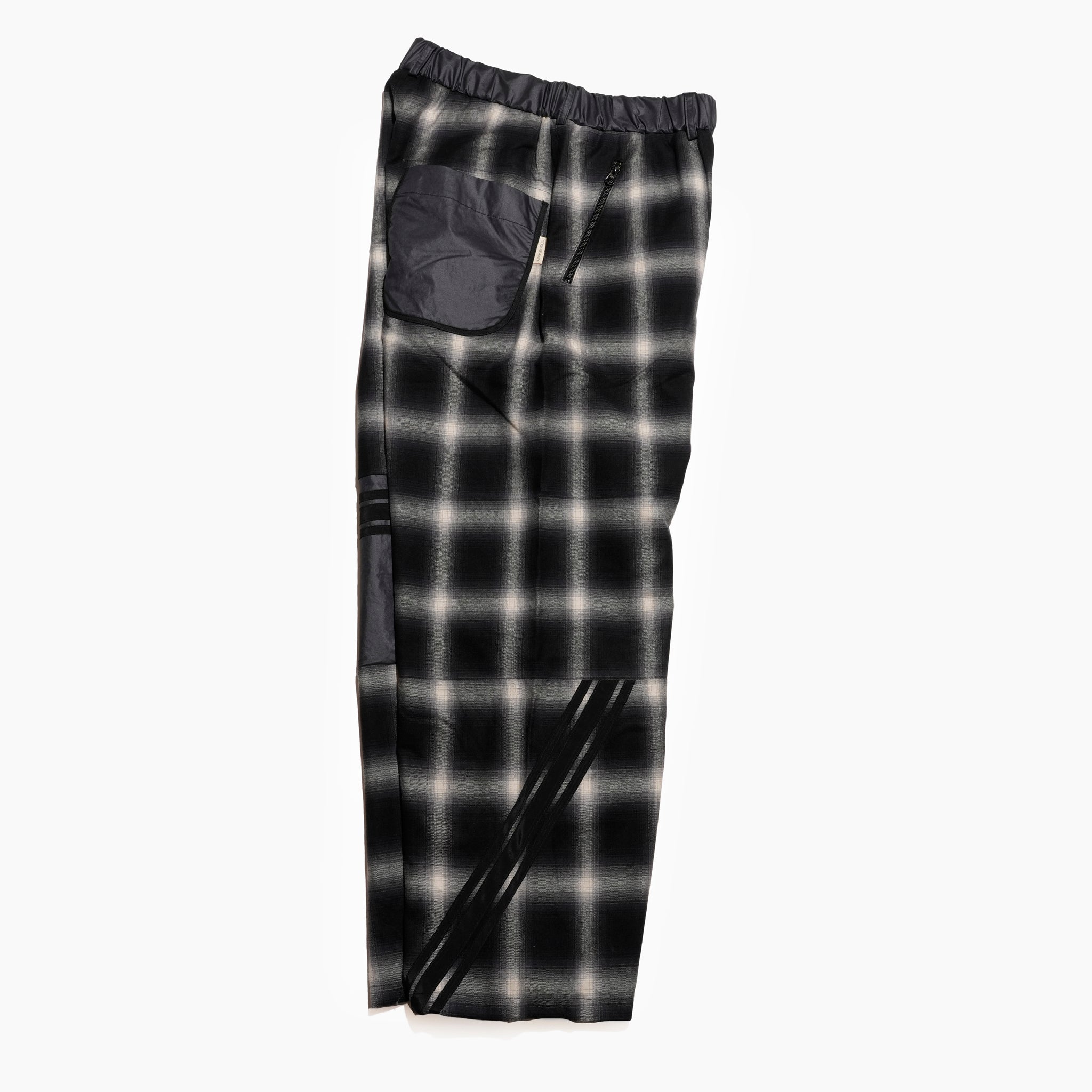 Ombre Check Pants | Color_Blk | No_k-4968_blk【MASTERKEY_マスターキー】【Addiction別注】