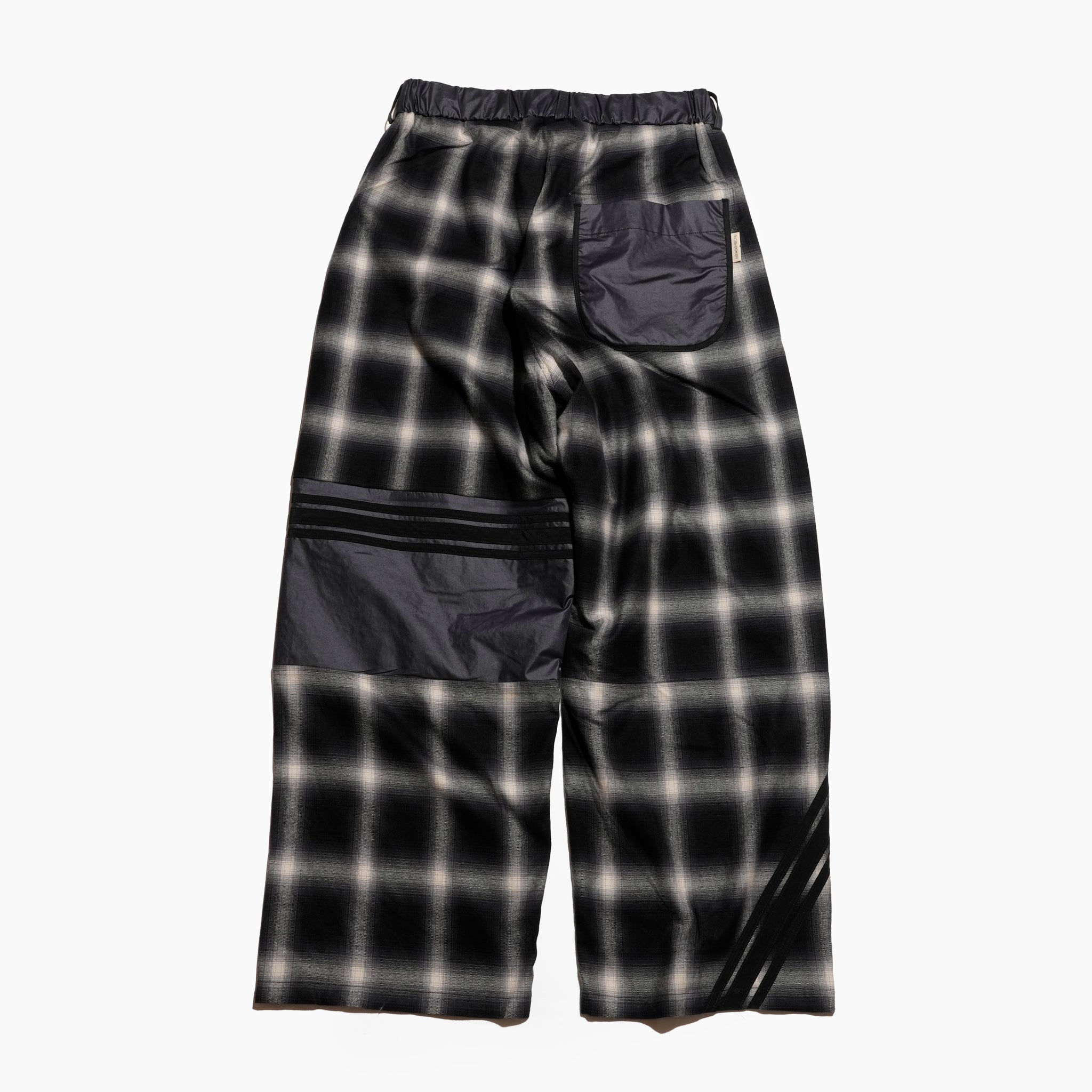 Ombre Check Pants | Color_Blk | No_k-4968_blk【MASTERKEY_マスターキー】【Addiction別注】
