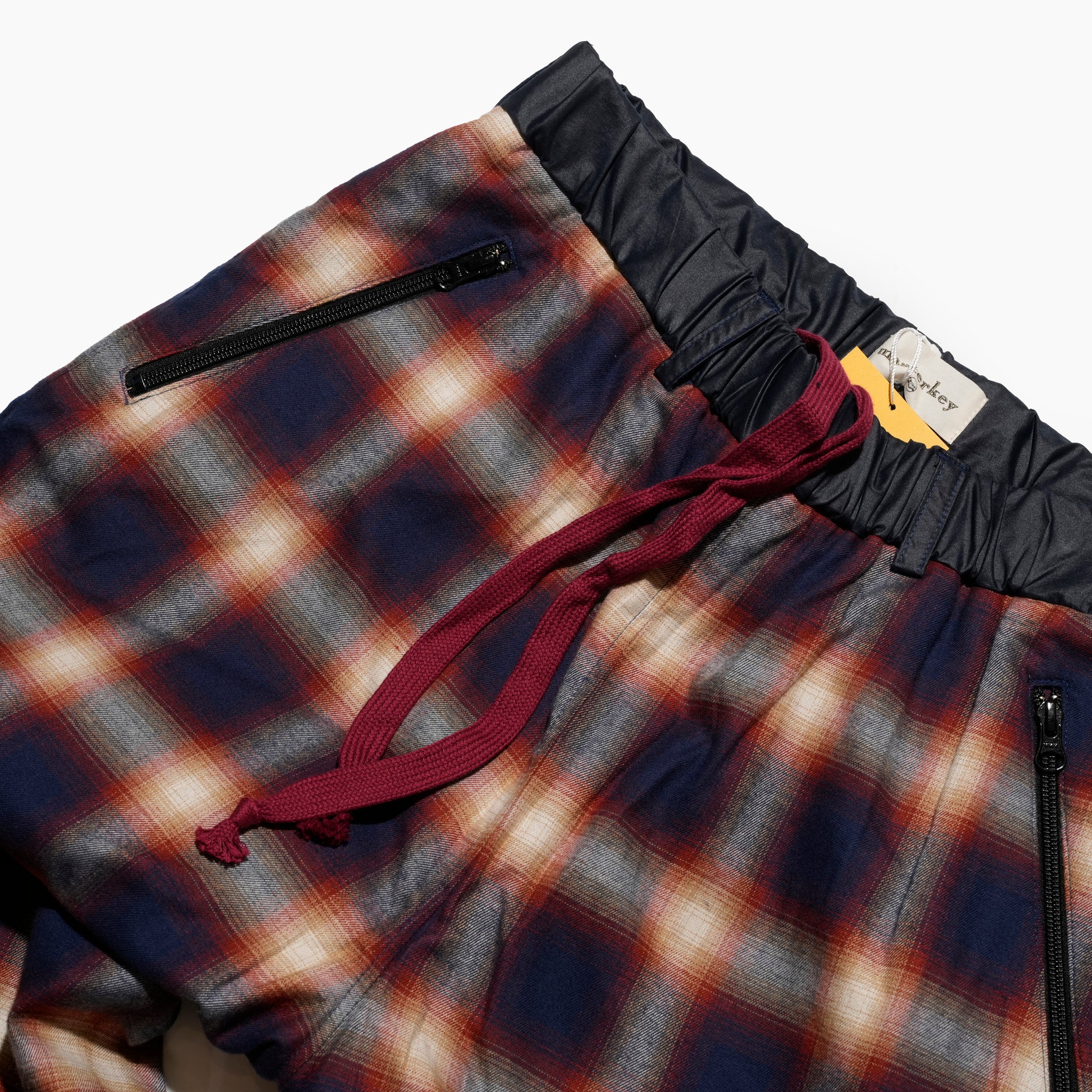 ombre check Pants | Color_Red | No_k-4968_red【MASTERKEY_マスターキー】【Addiction別注】