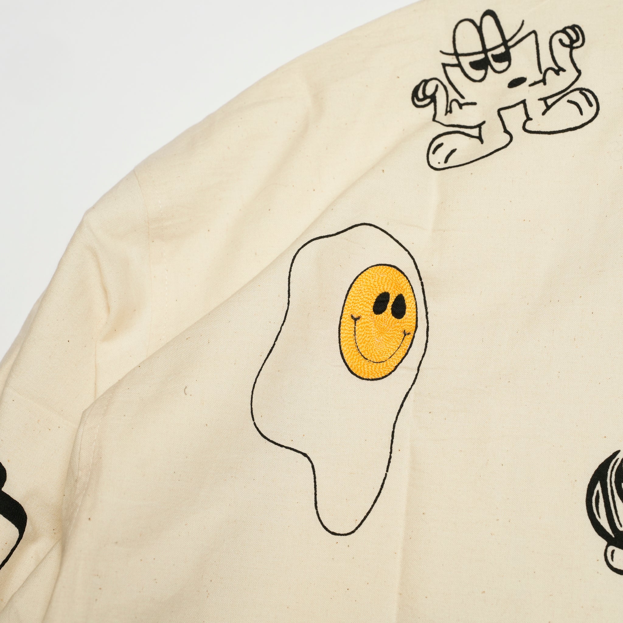 Moniker-3_Jacob Tatoo | Khadi Hand Spun Yarn Handwoven Undyed Flight Jacke | Color:Jacob Tatoo【MONITALY_モニタリー】【KARDO_カルド】