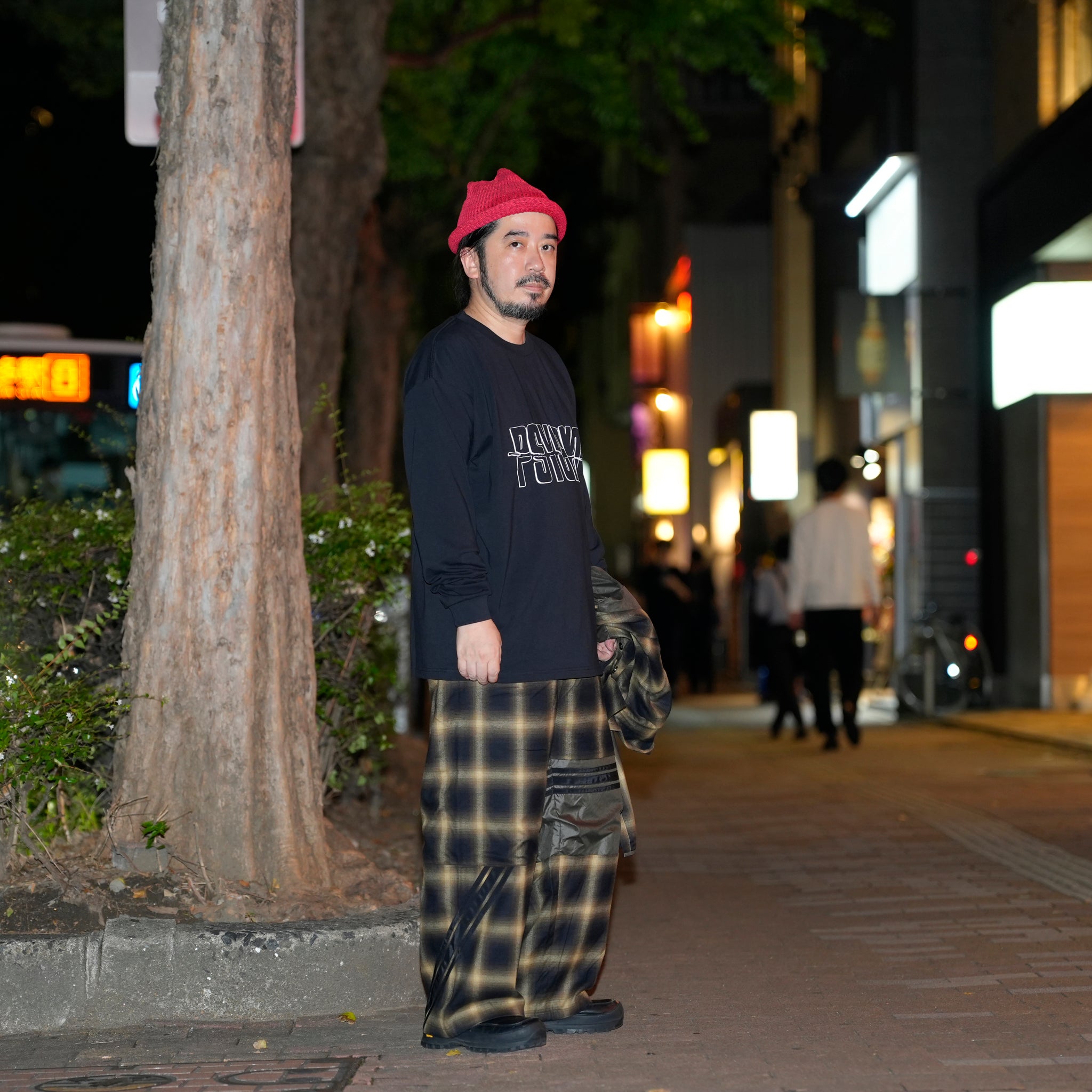 ombre check Pants | Color_Kah | No_k-4968_kah【MASTERKEY_マスターキー】【Addiction別注】