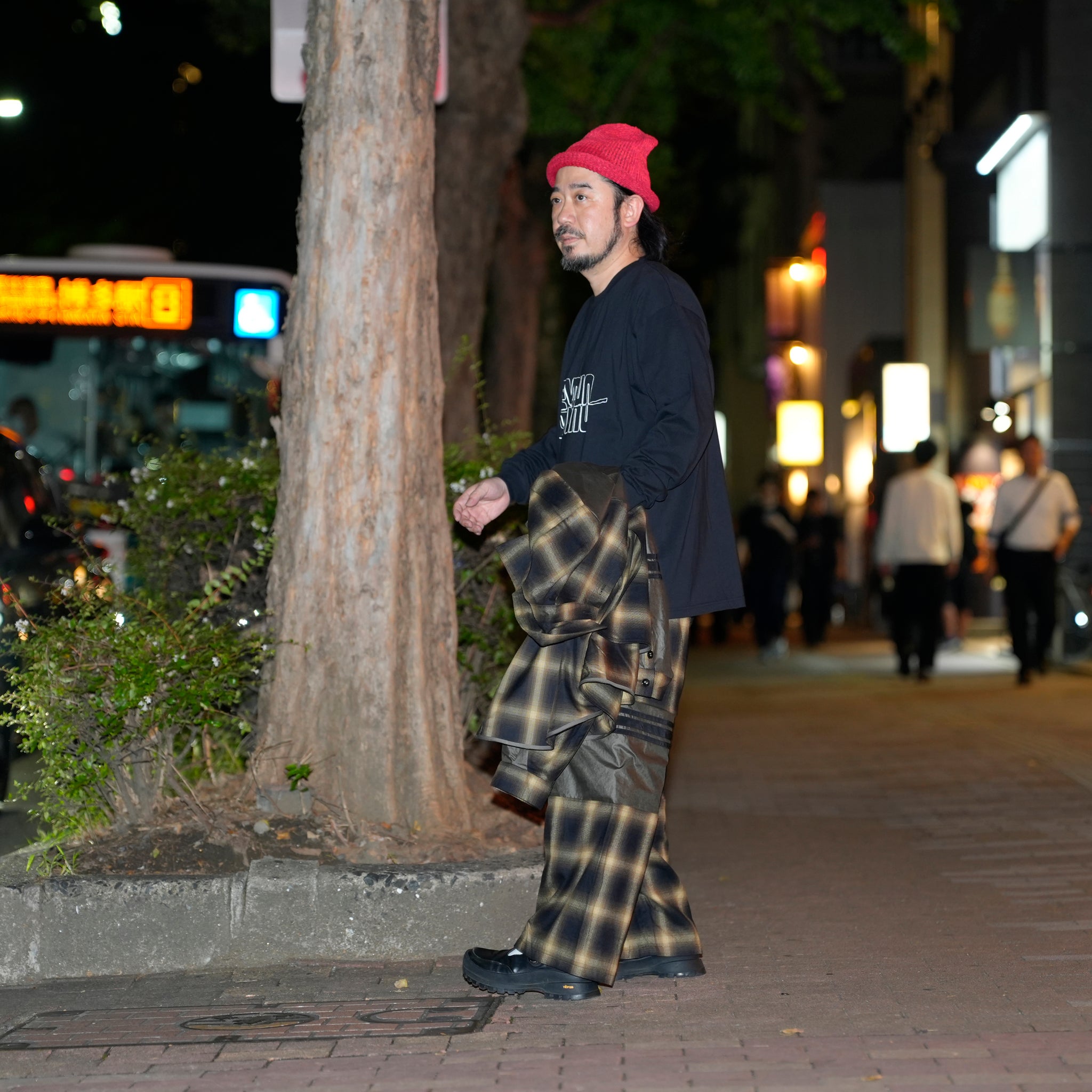 ombre check Pants | Color_Kah | No_k-4968_kah【MASTERKEY_マスターキー】【Addiction別注】