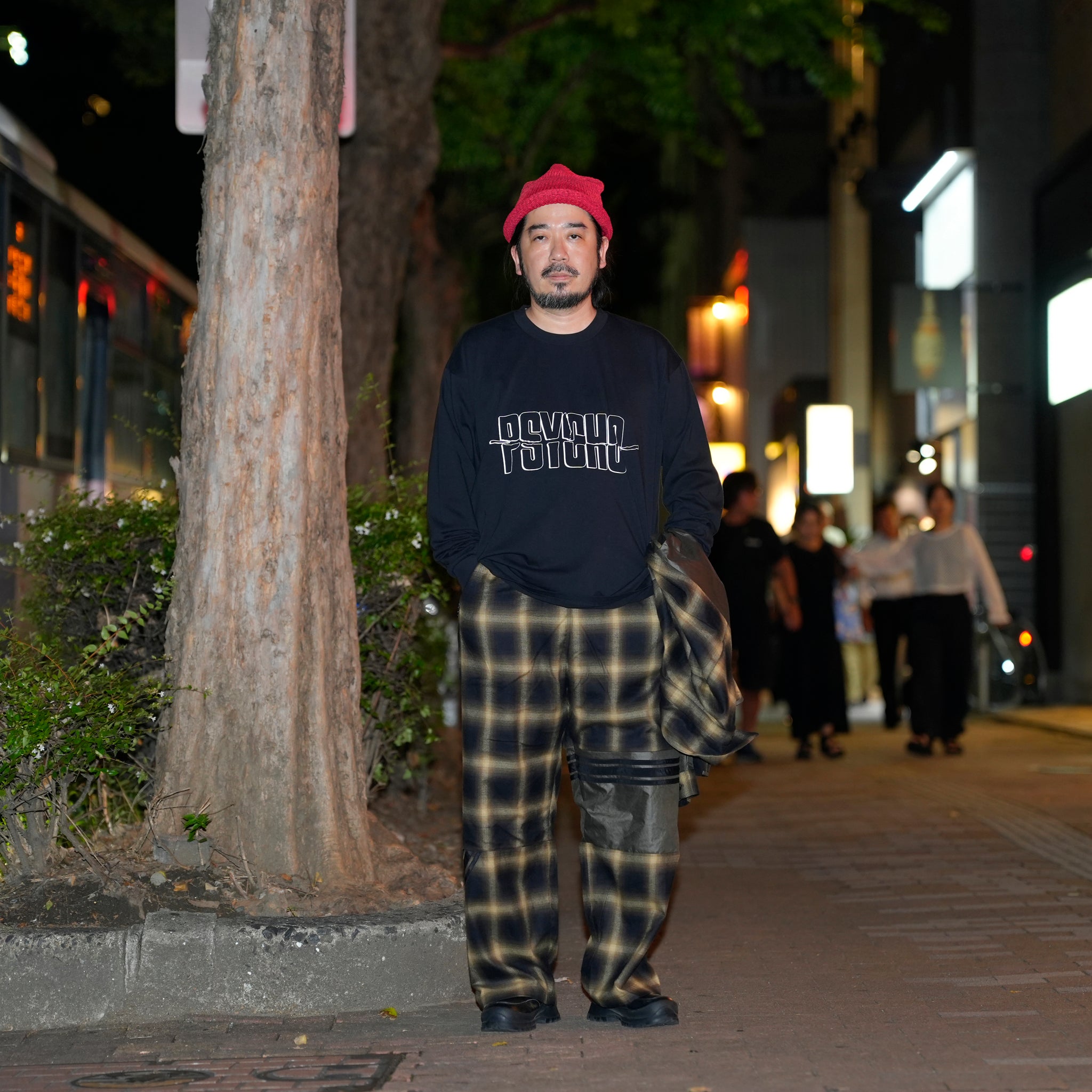 ombre check Pants | Color_Kah | No_k-4968_kah【MASTERKEY_マスターキー】【Addiction別注】