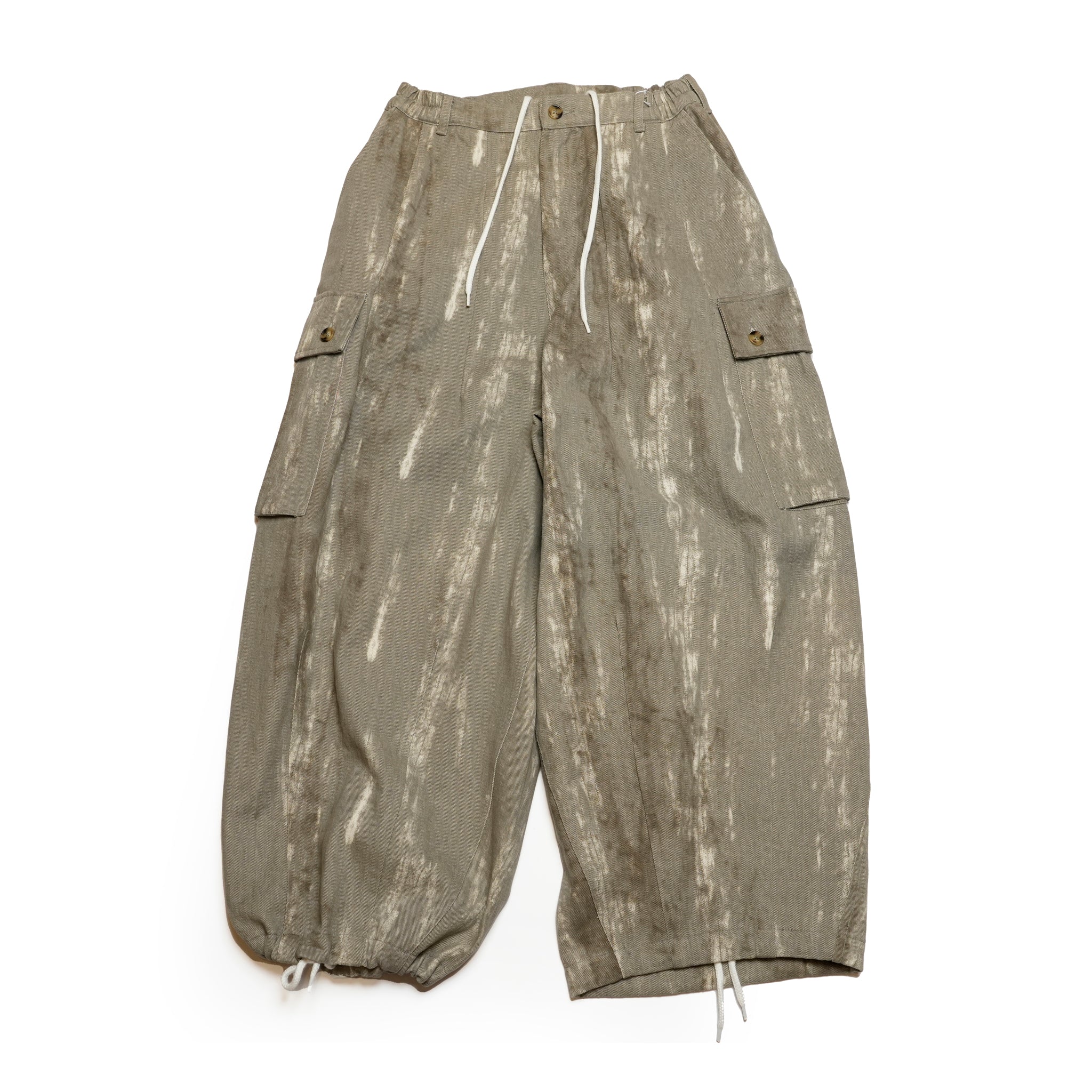efmm-03_Gray Mix | Twill Balloon Wide Cargo Pants | Color:Gray Mix【EFFECTEN_エフェクテン】