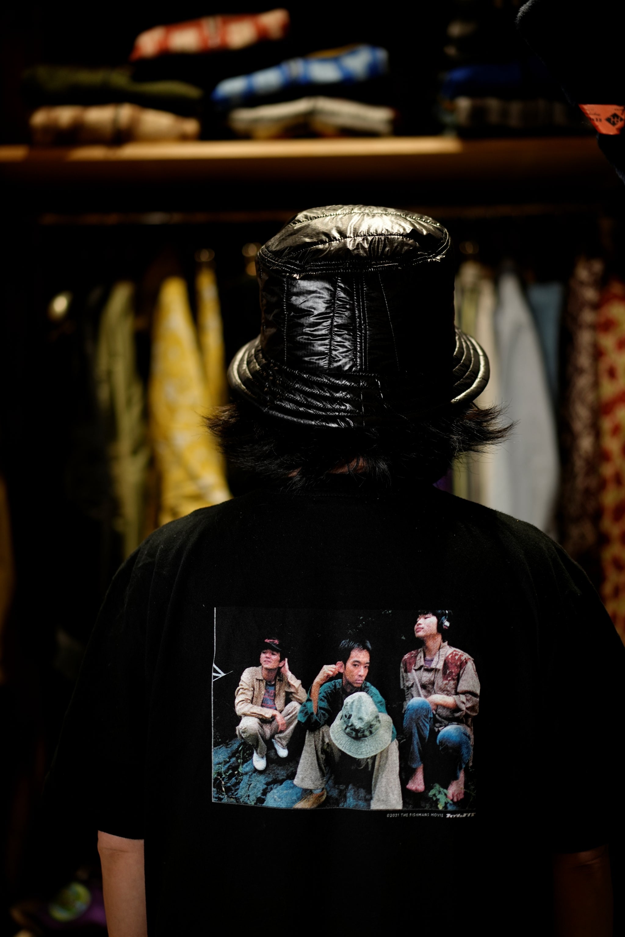VOO-1156 | QUILT HAT | Color:Black【VOO_ヴォー】【ネコポス選択可能】