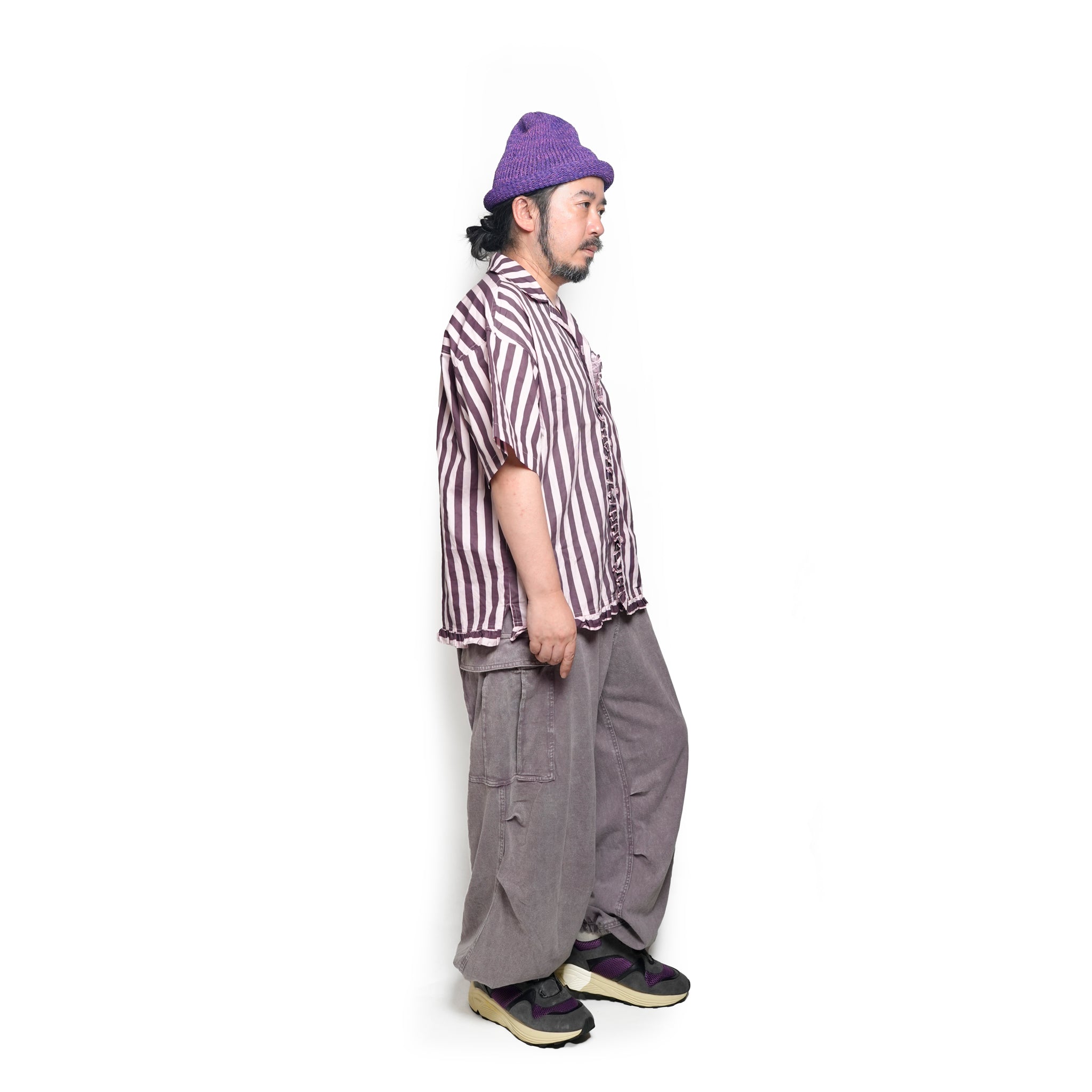 Deck Stripe Revere Collar Shirt | Color_Pink | No_32SM01BLM163PNK_PINK【SISTER JANE_シスタージェーン】