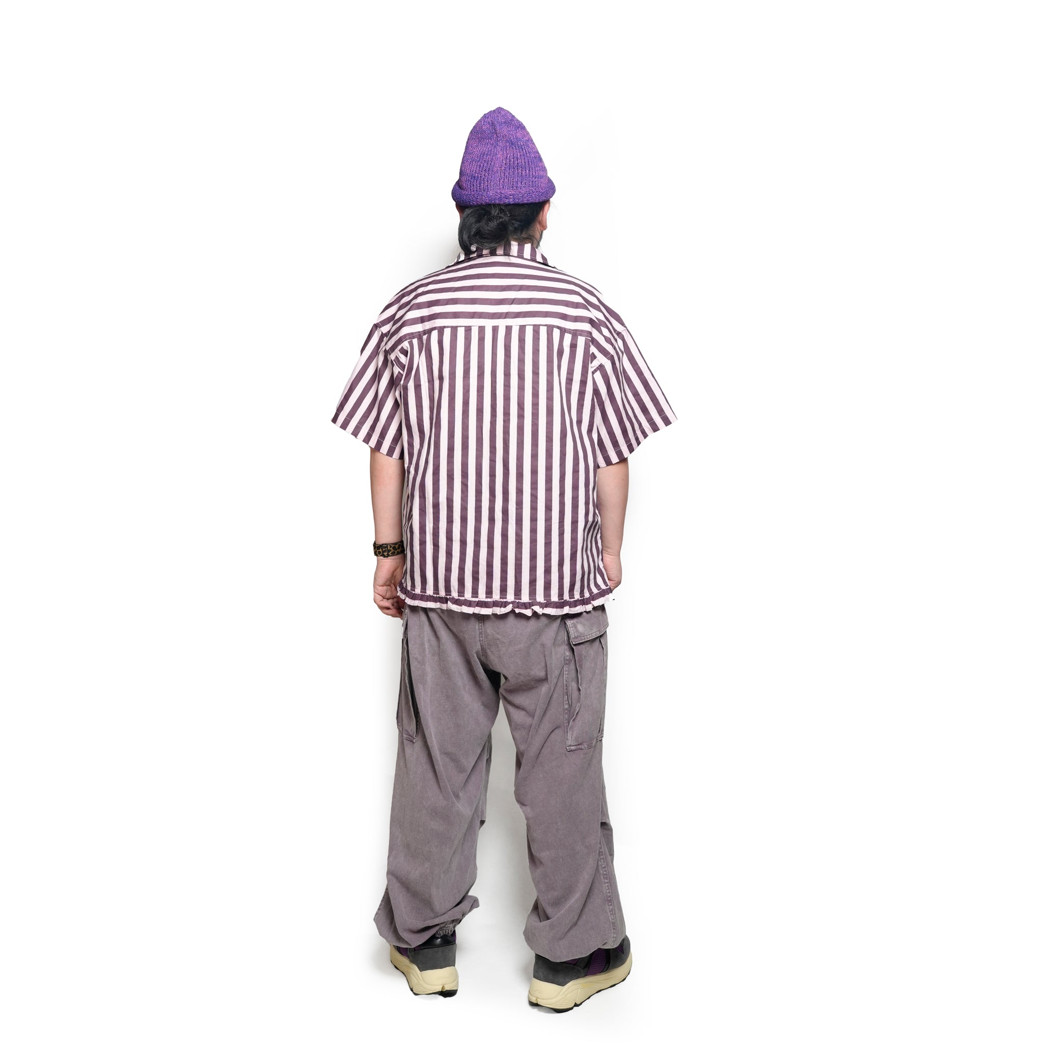 Deck Stripe Revere Collar Shirt | Color_Pink | No_32SM01BLM163PNK_PINK【SISTER JANE_シスタージェーン】