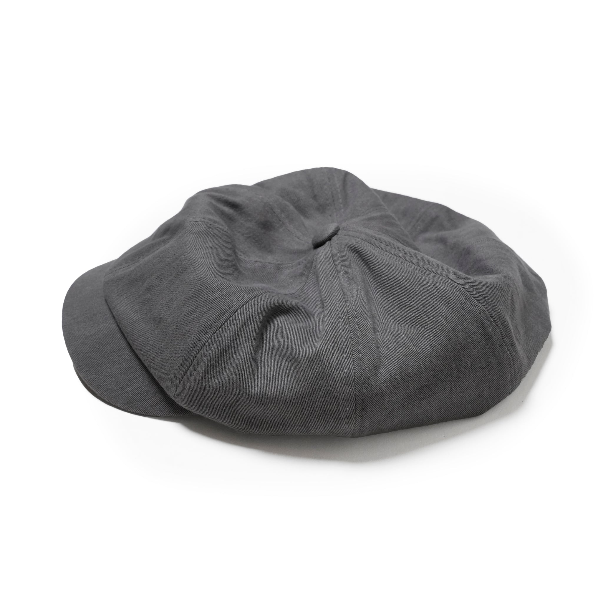 901T-1864 | Name: TWILL CASQUETTE | Color:Gray/Black【QUOLT_クオルト】【ネコポス選択可能】