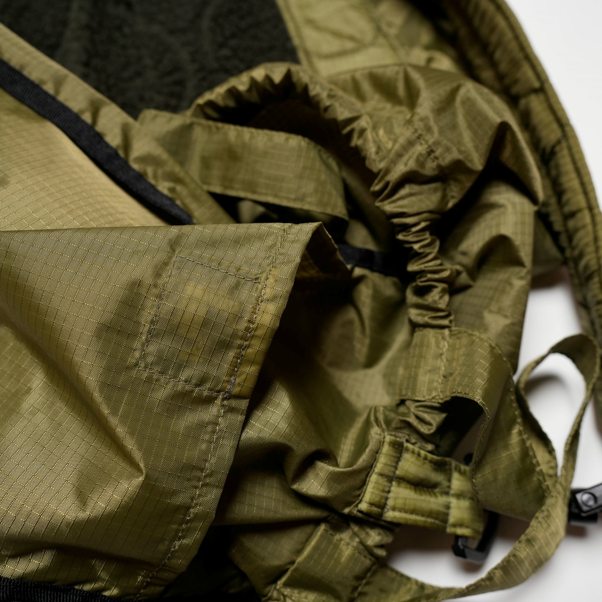 mate-285_Olive | ライナーパッチPKサック | Color:Olive【REHERSALL_リハーズオール】【archive】