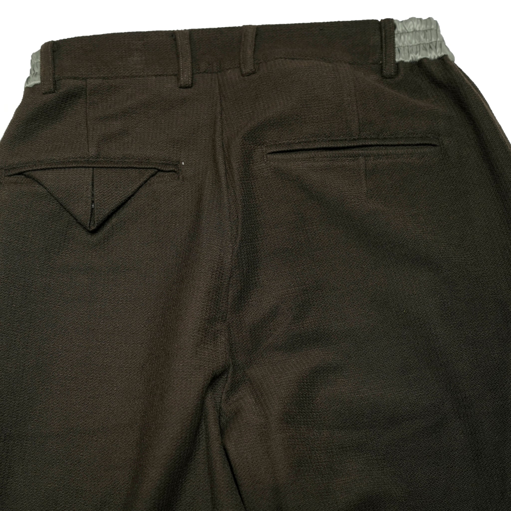 ACR24SS-P03 / (A)crypsis® Totem Weave Patchwork Pants-OLIVE | Size:Free | (A)CRYPSIS® | SEIVSON