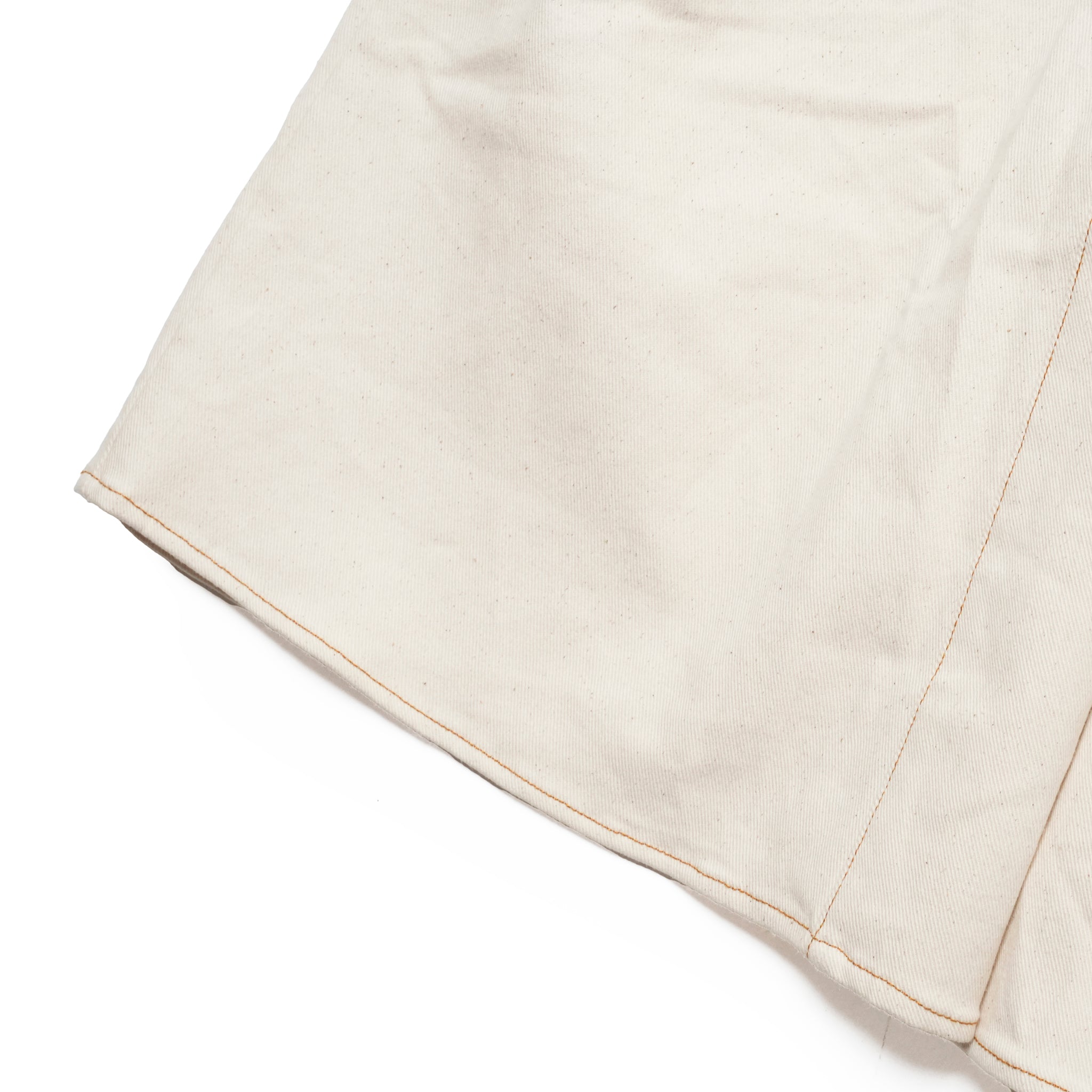 Quincey Drill Midi Skirt | Color_Ivory | No_32GH01SKG146IVO_IVORY【GHOSPELL_ゴスペル】