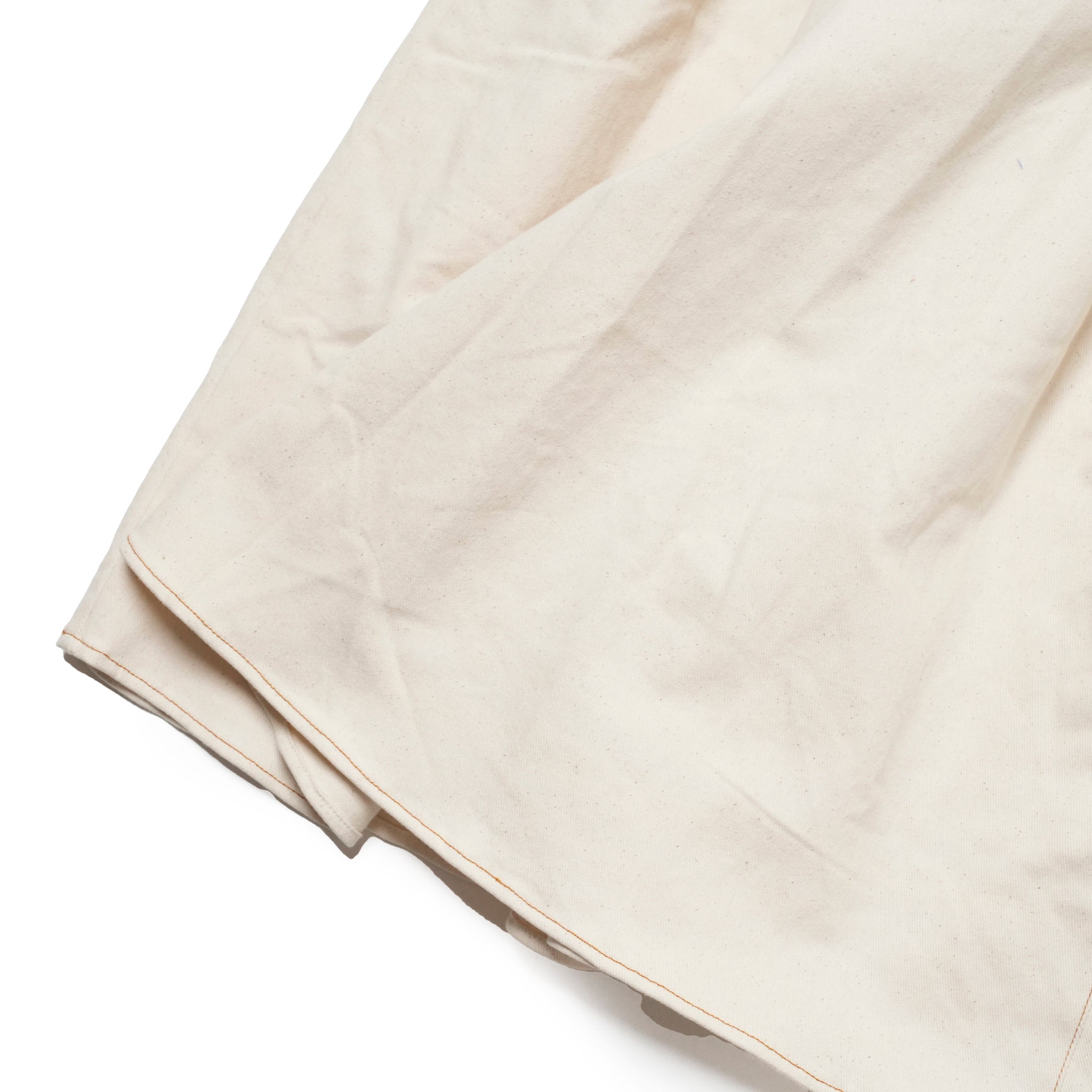Quincey Drill Midi Skirt | Color_Ivory | No_32GH01SKG146IVO_IVORY【GHOSPELL_ゴスペル】