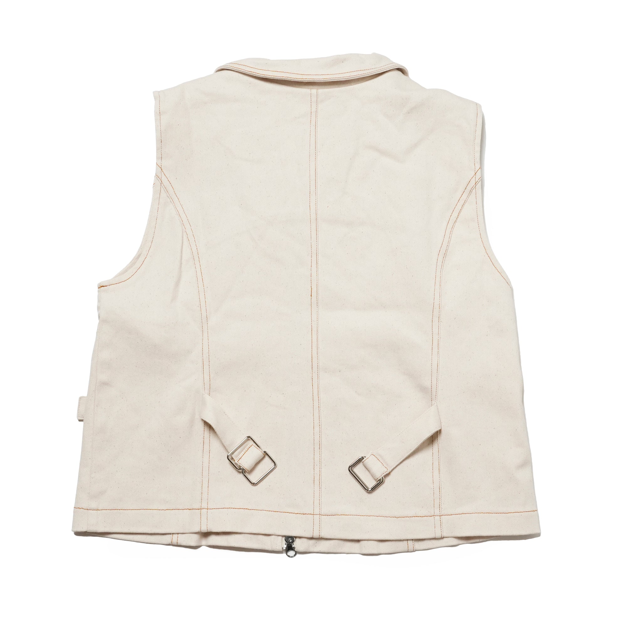 Quincey Drill Top | Color_Ivory | No_32GH01TOG394IVO_IVORY【GHOSPELL_ゴスペル】