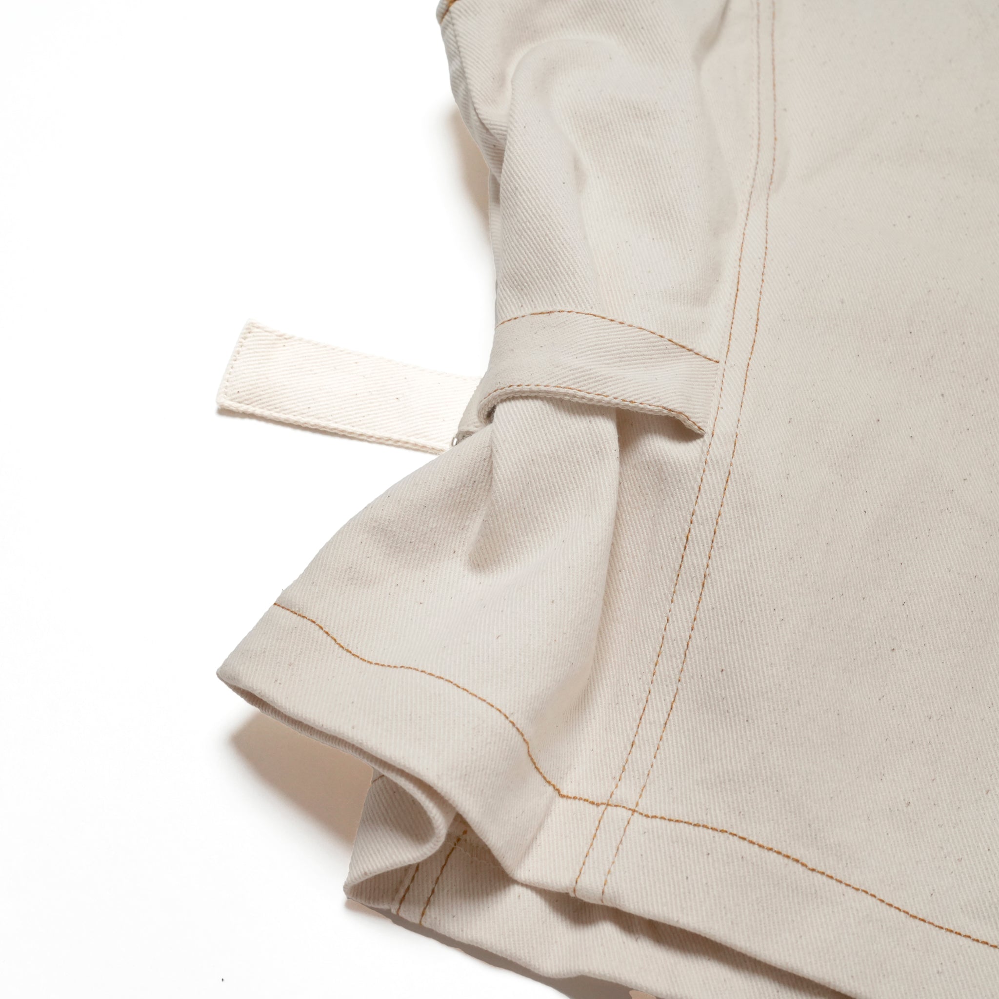 Quincey Drill Top | Color_Ivory | No_32GH01TOG394IVO_IVORY【GHOSPELL_ゴスペル】