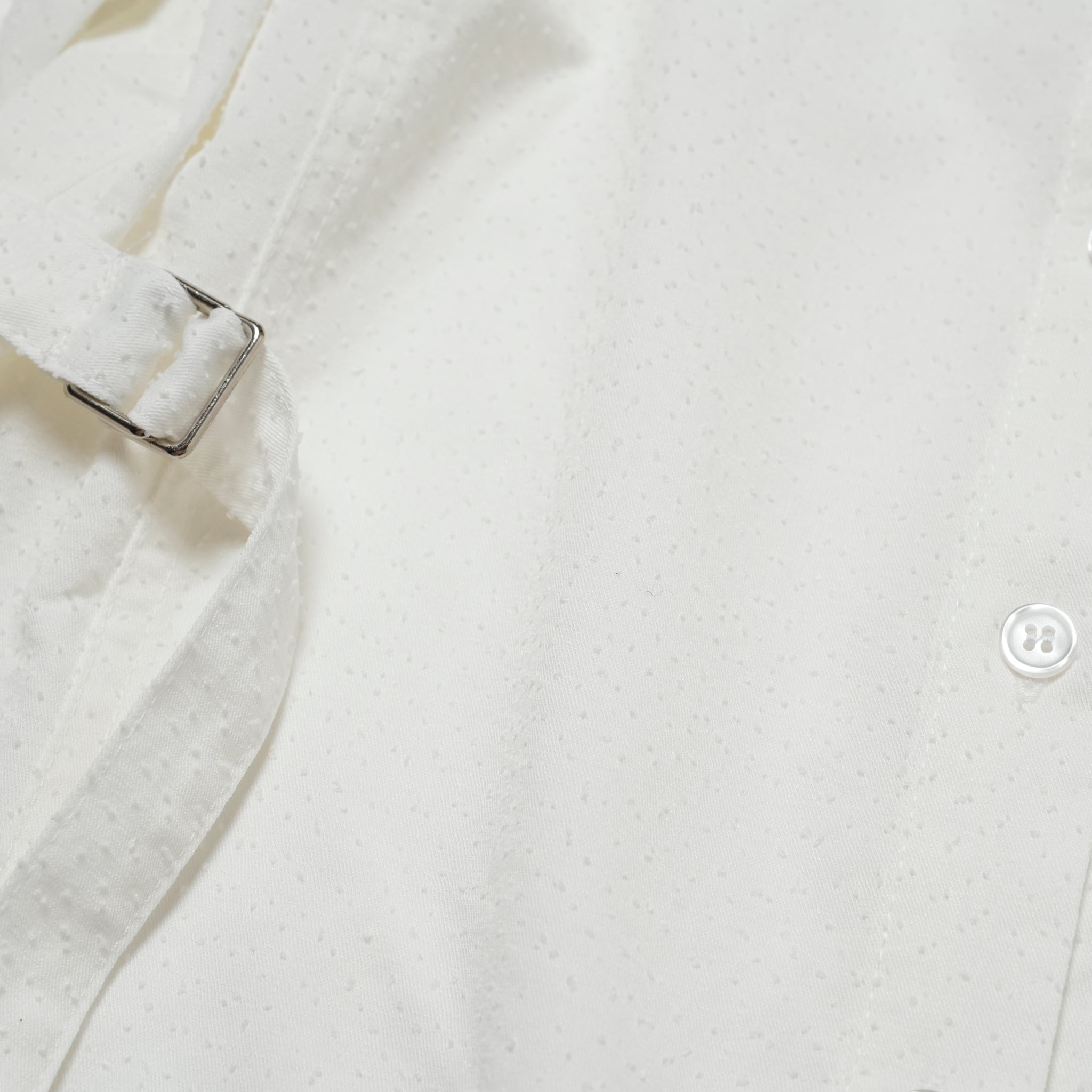 Beth Oversized Shirt | Color_Ivory | No_32GH01BLG365IVO_IVORY【GHOSPELL_ゴスペル】