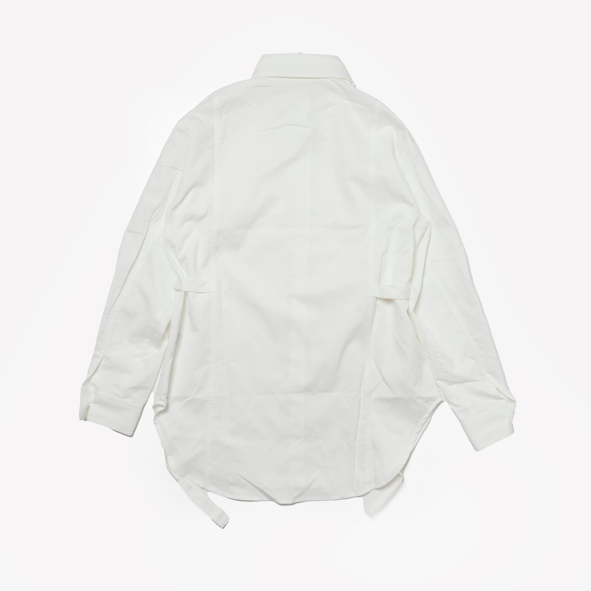 Beth Oversized Shirt | Color_Ivory | No_32GH01BLG365IVO_IVORY【GHOSPELL_ゴスペル】