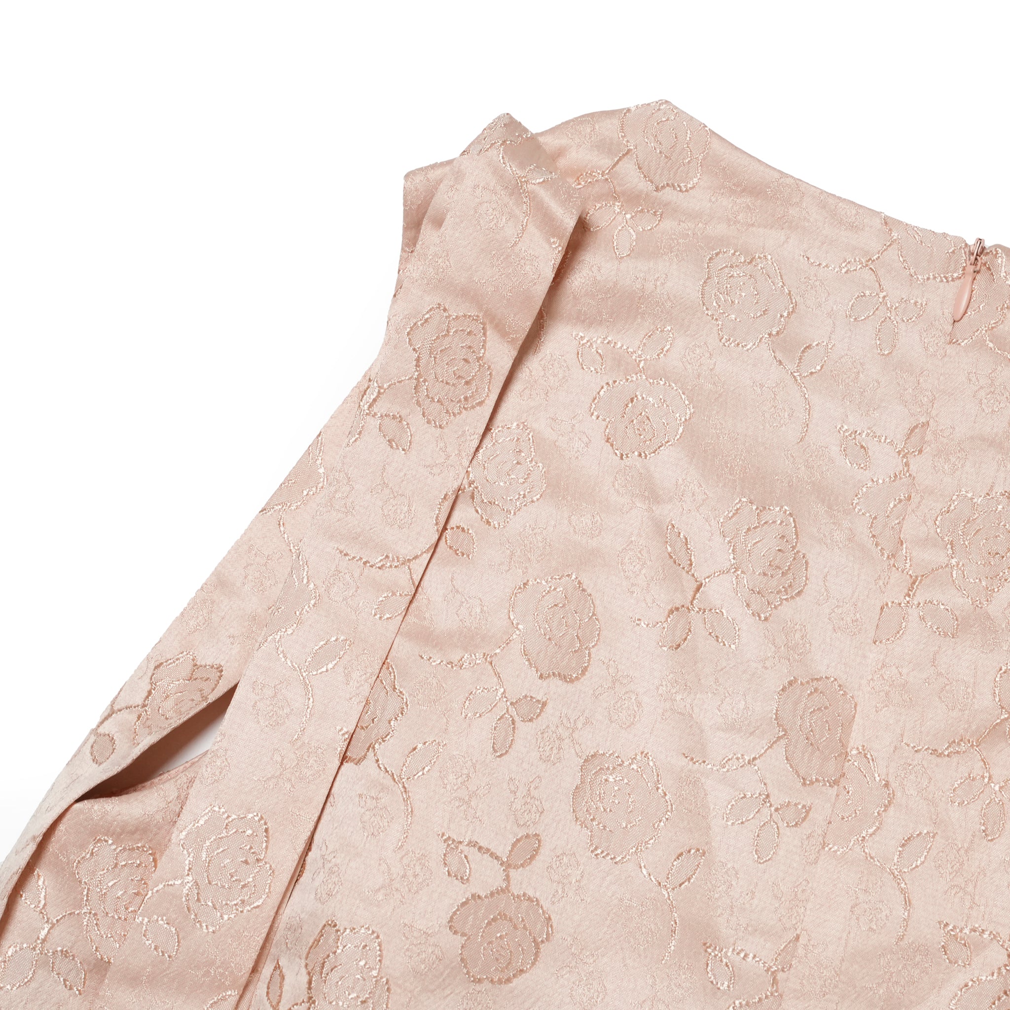 Serene Bow Mini Dress | Color_Nude | No_32SJ01DR2331NUD_NUDE【SISTER JANE_シスタージェーン】