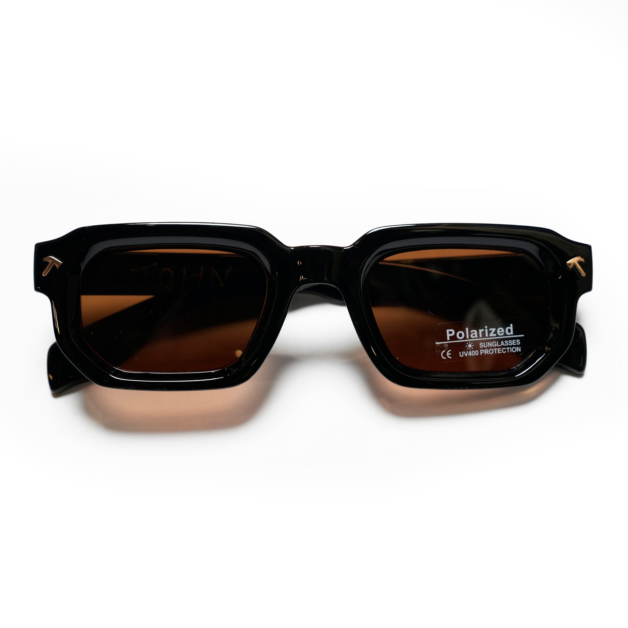 25-1-AC01_Dark Brown | HAMMERS SUNGLASSES | Color:Dark Brown【ORIGINAL JOHN_オリジナルジョン】【archive】