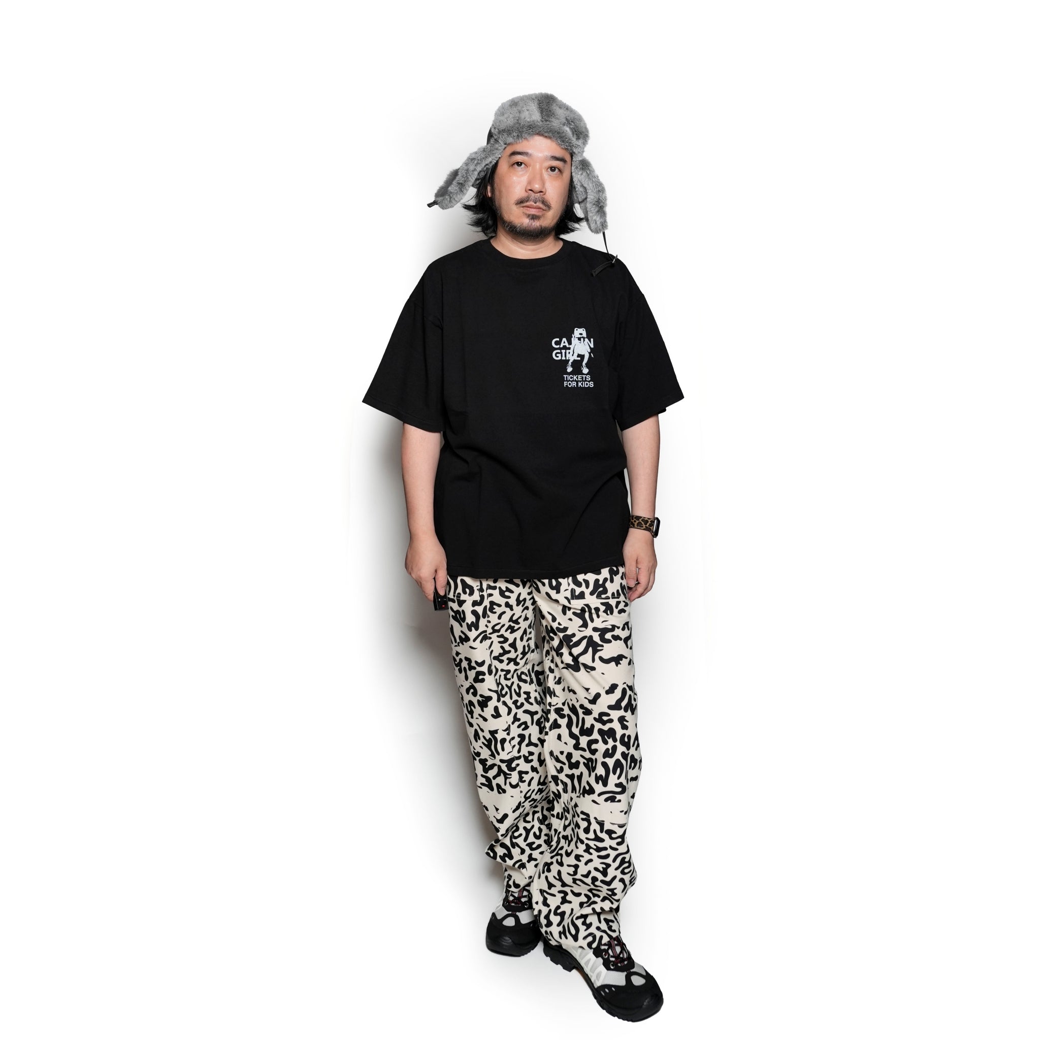 24#05-2030-0_TIGER | BACTERIA CAMO DOUBLE KNEE | Color:Tiger【MINAMI ANDERSON_ミナミアンダーソン】【archive】