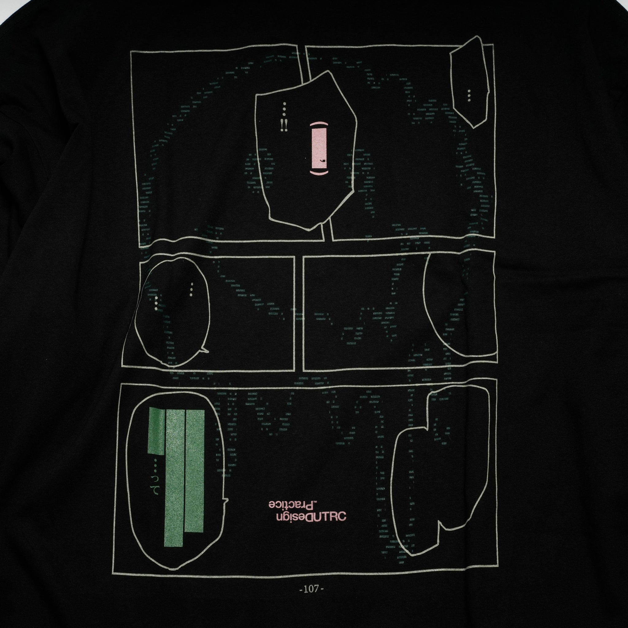グラフィック tee L/S_1 | Color_Color: Black | No__211_color: black【UNTRACE_アントレース】