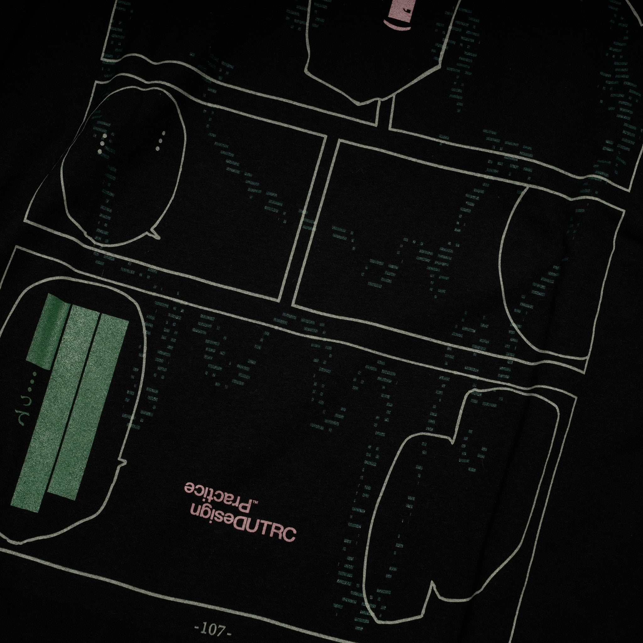 グラフィック tee L/S_1 | Color_Color: Black | No__211_color: black【UNTRACE_アントレース】