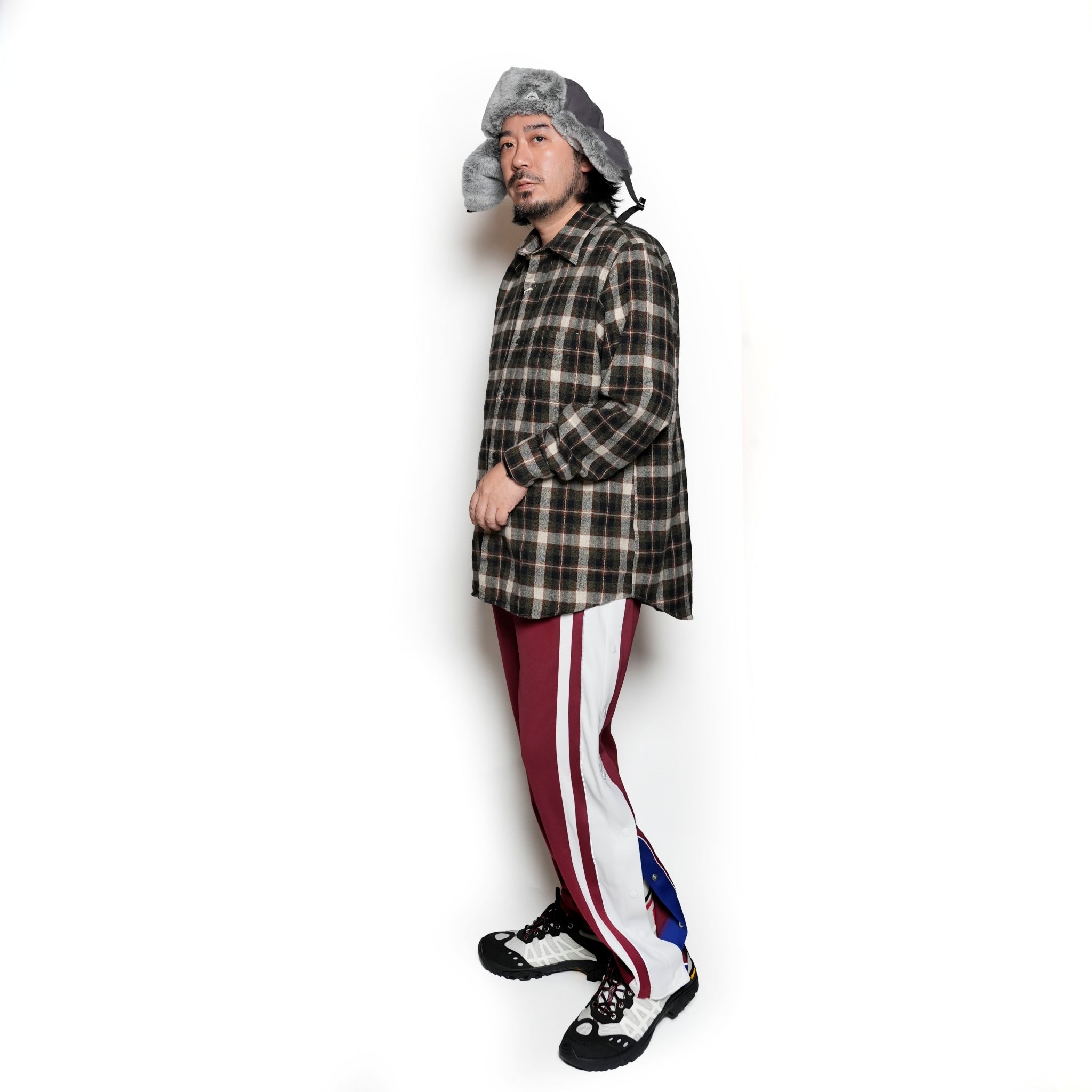 Warren | Basket Jersey Pants – Blue/maroon | IMPRESTORE