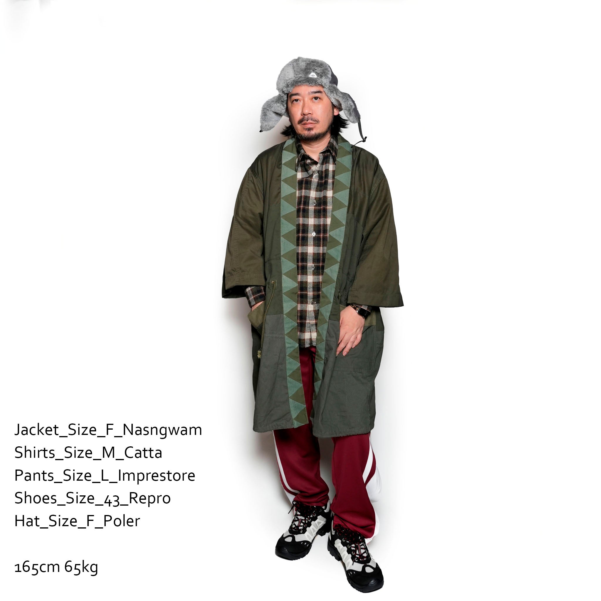 REGULAR COLLAR SHIRT-FLANNEL CHECK – Olive | CATTA SHIRTS