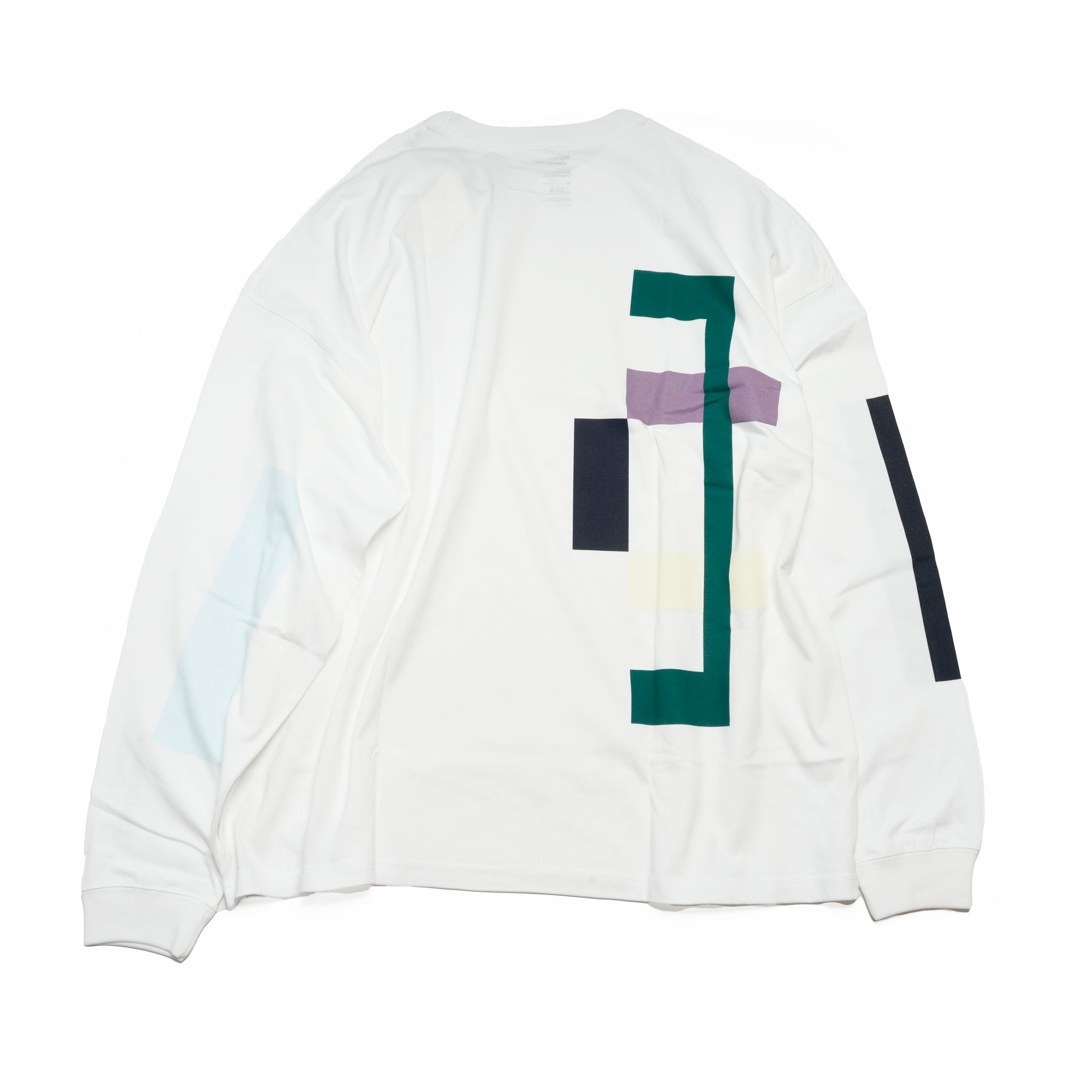 グラフィック tee L/S_4 | Color_Color: White | No__214_color: white【UNTRACE_アントレース】