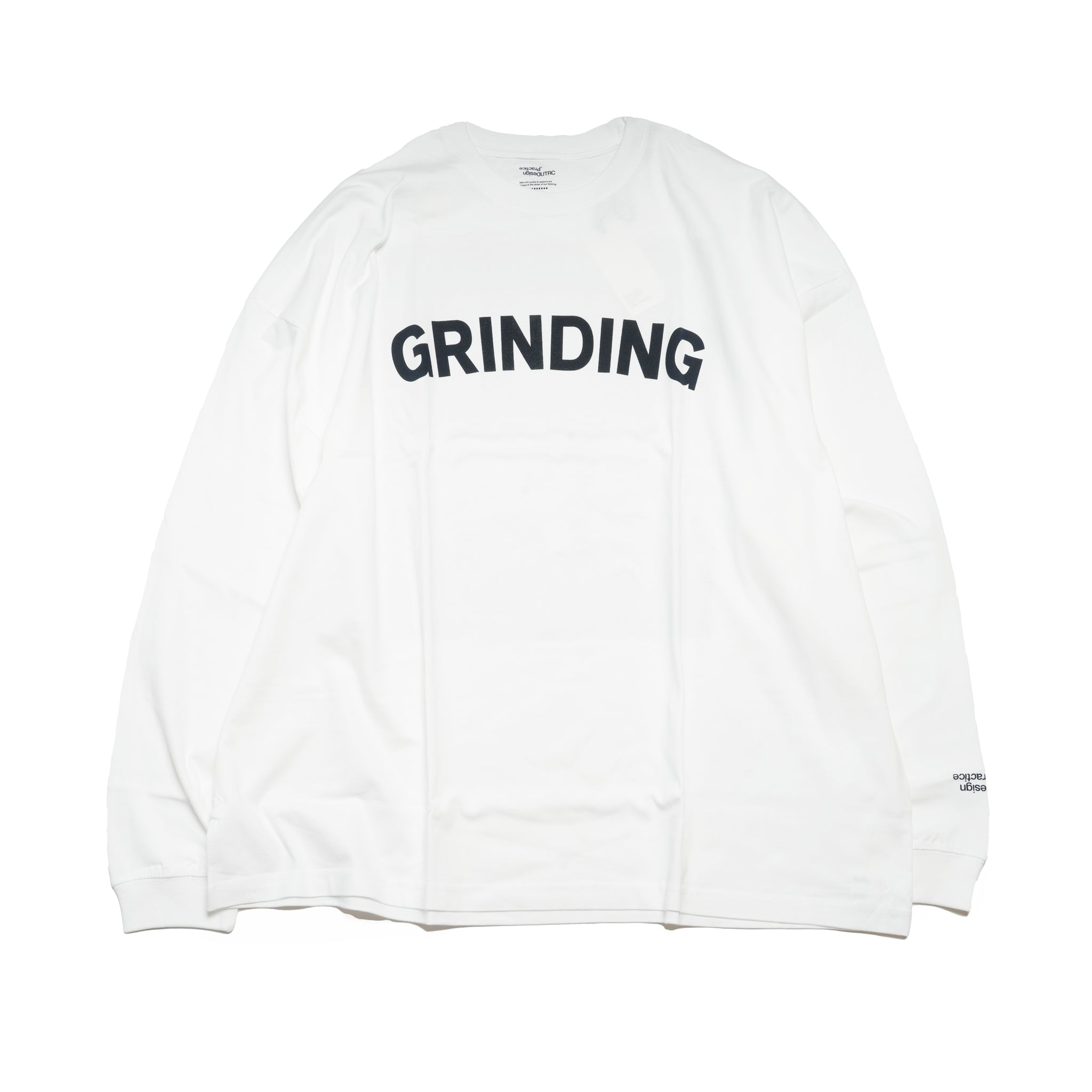 グラフィック tee L/S_5 | Color_Color: White | No__215_color: white【UNTRACE_アントレース】