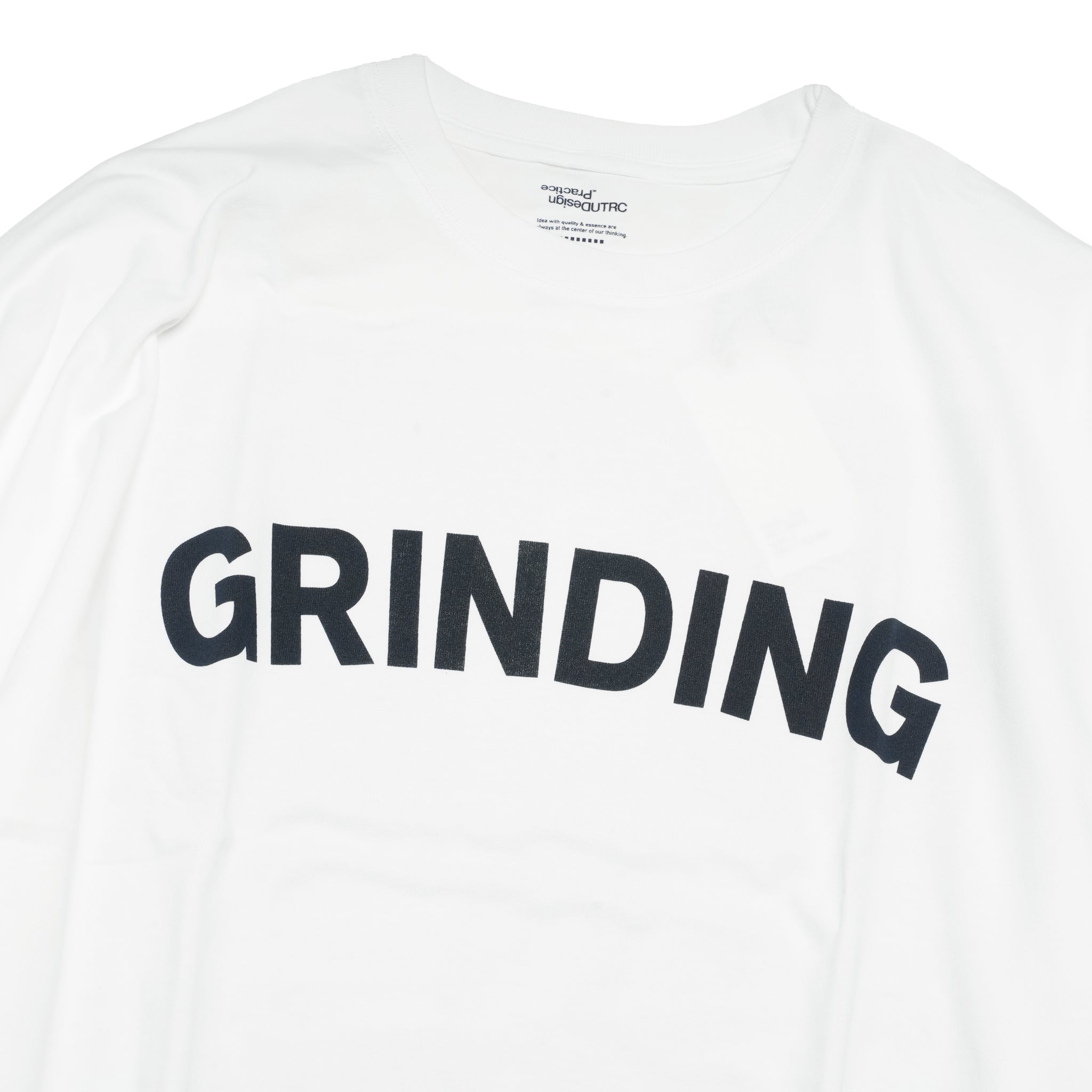 グラフィック tee L/S_5 | Color_Color: White | No__215_color: white【UNTRACE_アントレース】