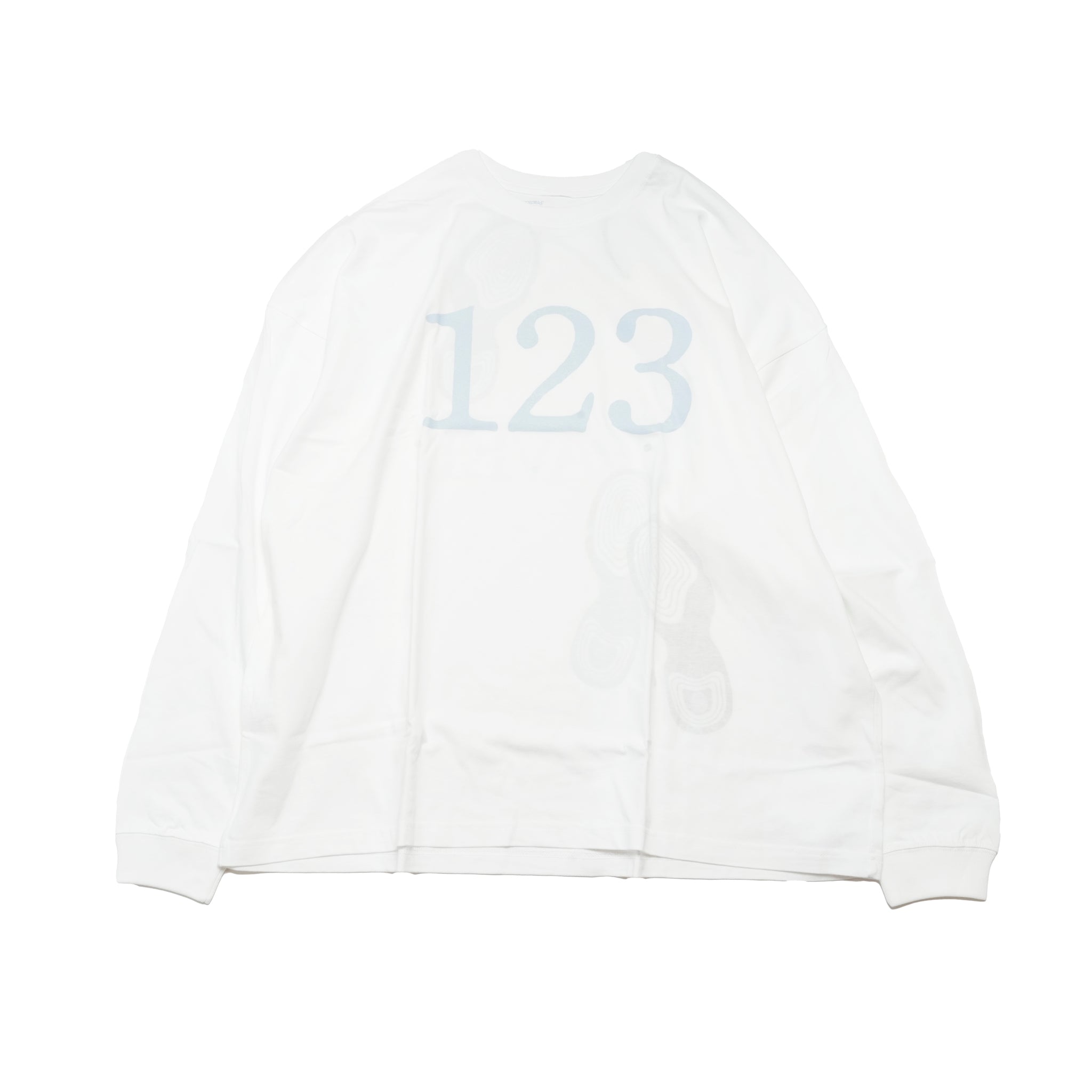 グラフィック tee L/S_6 | Color_Color: White | No__216_color: white【UNTRACE_アントレース】