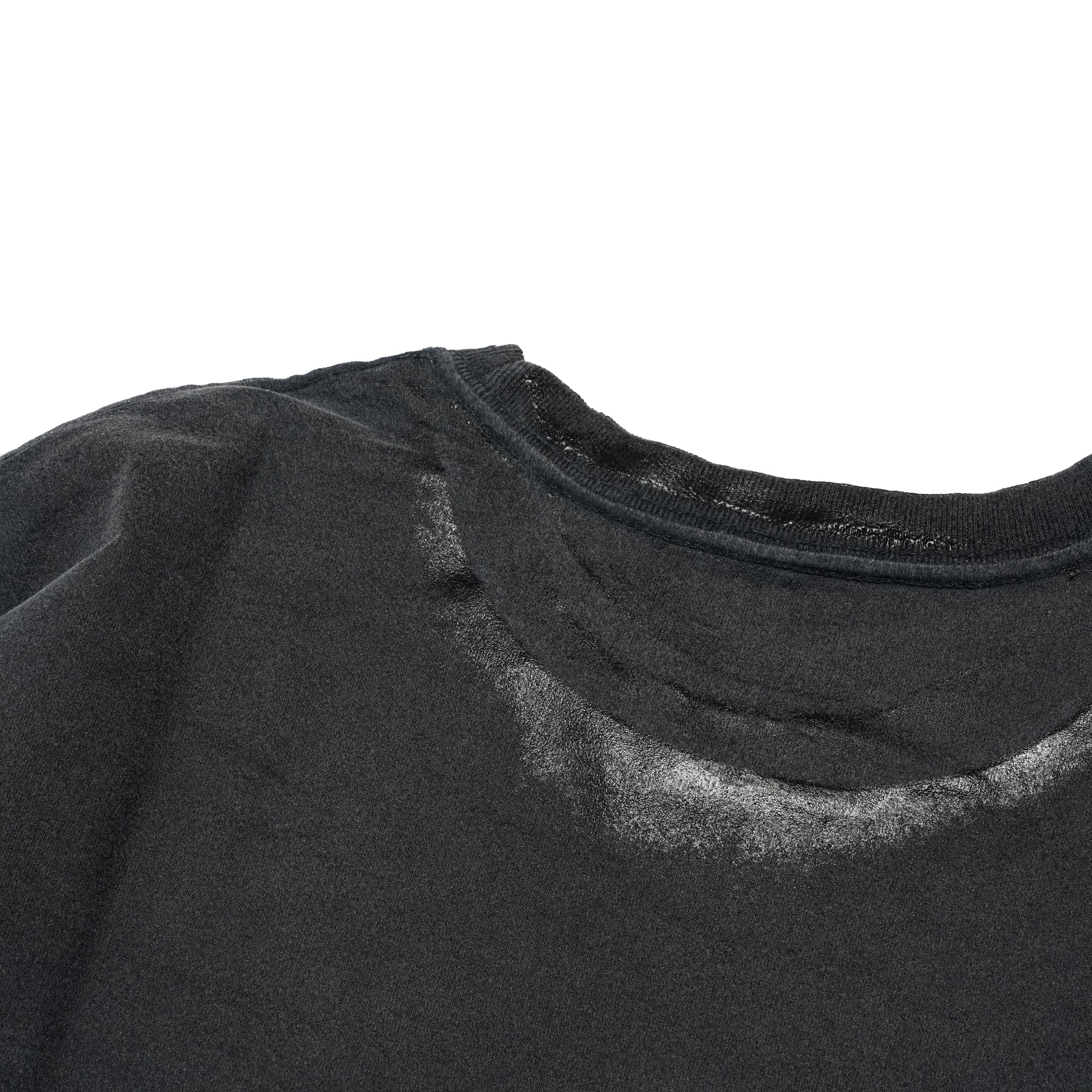 グラフィック tee L/S_7 | Color_Color: White X Gray | No__217_color: white x gray【UNTRACE_アントレース】