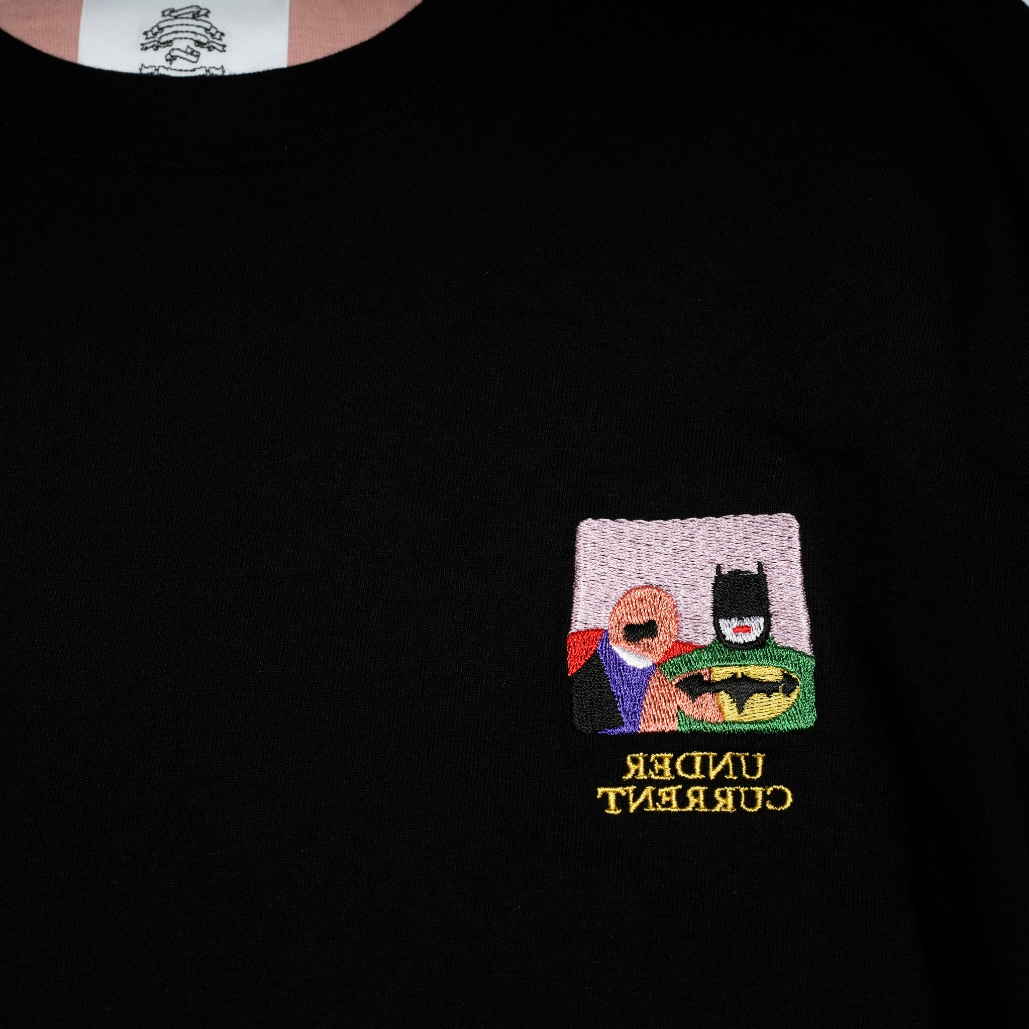 TALK ON YOUR BACK L/S T-SHIRT | Color_Black | No_sf25aw-19_black【STOF_ストフ】