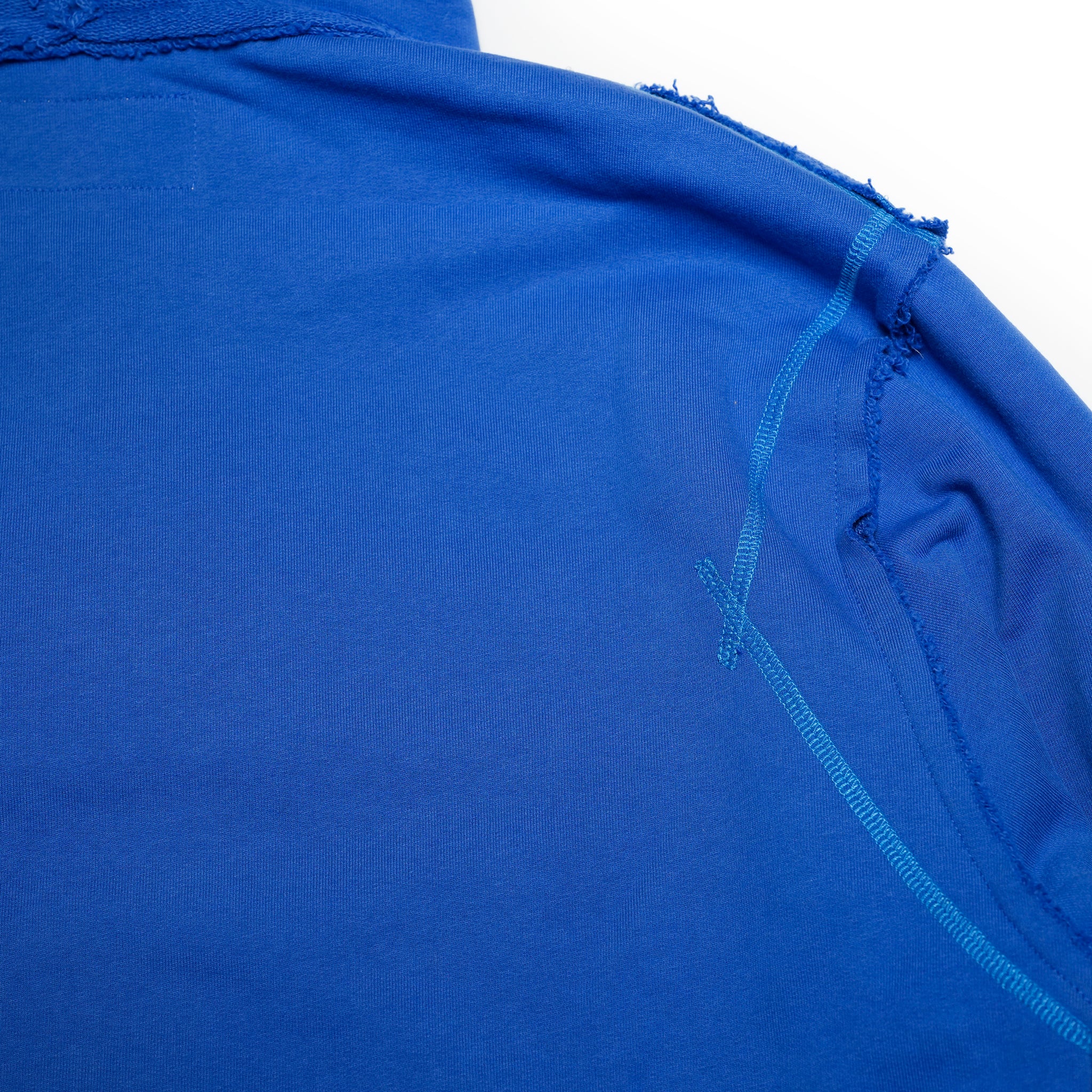 Pla25ssj16_Blue | Stamp zip-up | Color:Blue【PLATEAU STUDIO_プラトー スタジオ】【archive】