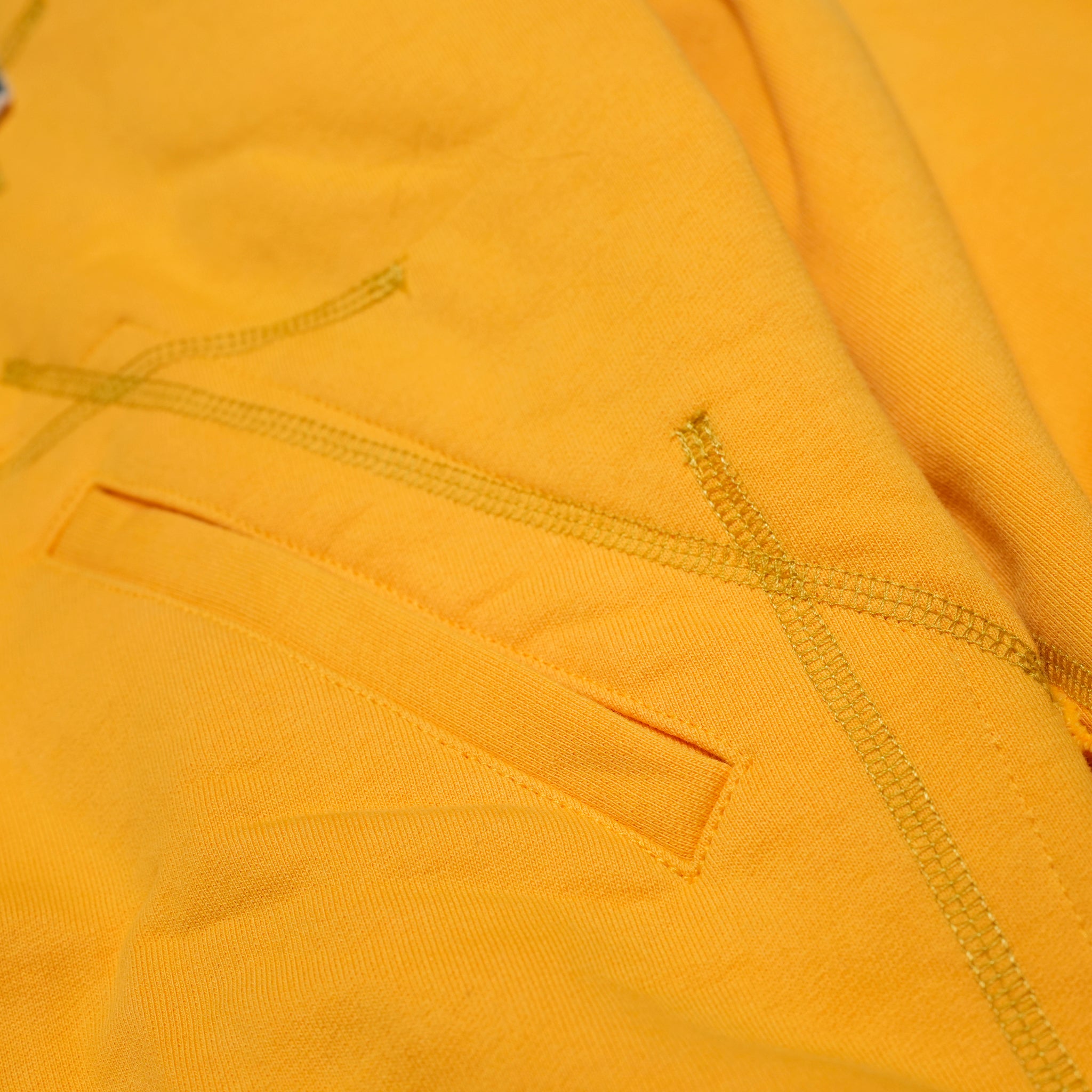 Pla25ssj17_Yellow | Stamp zip-up | Color:Yellow【PLATEAU STUDIO_プラトー スタジオ】