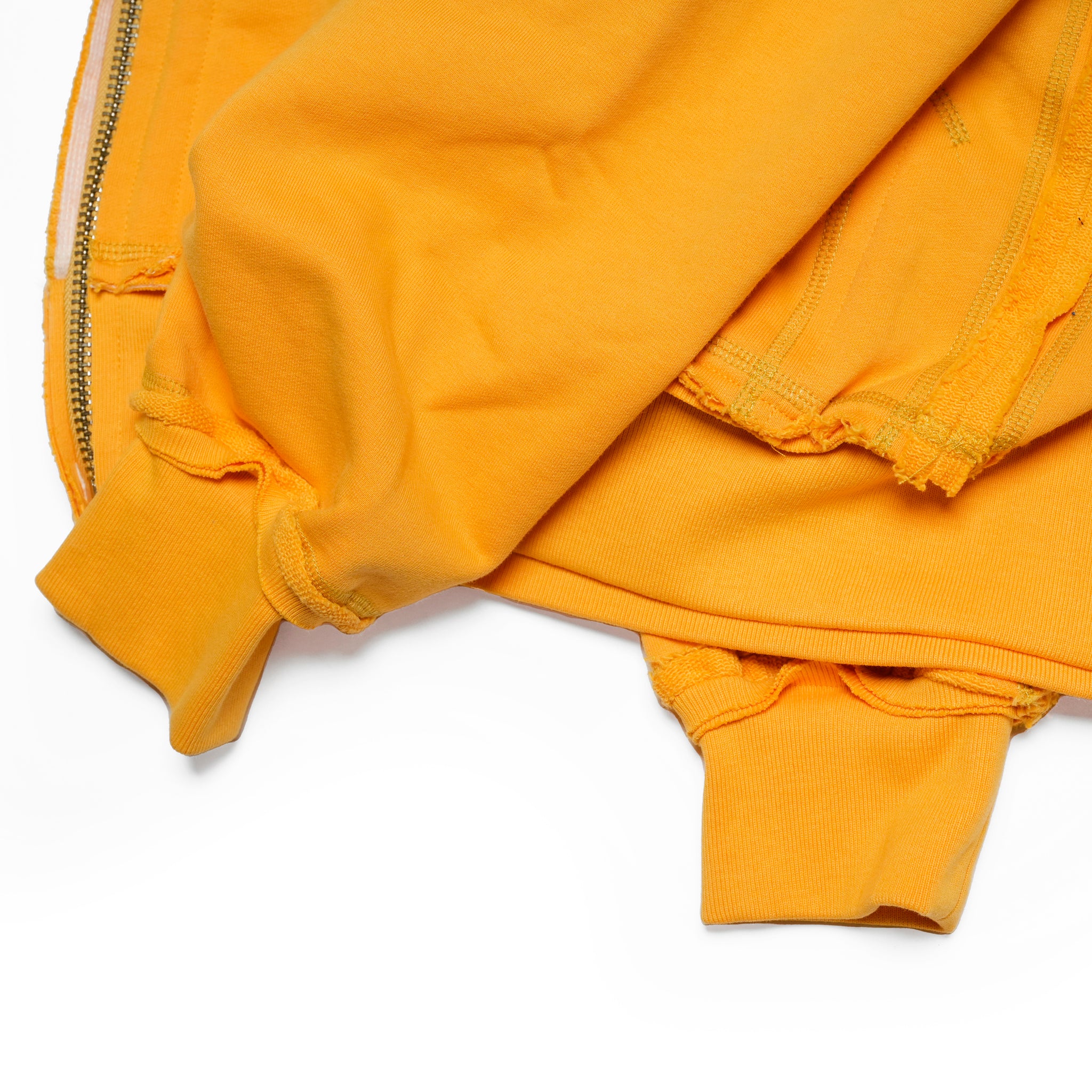 Pla25ssj17_Yellow | Stamp zip-up | Color:Yellow【PLATEAU STUDIO_プラトー スタジオ】