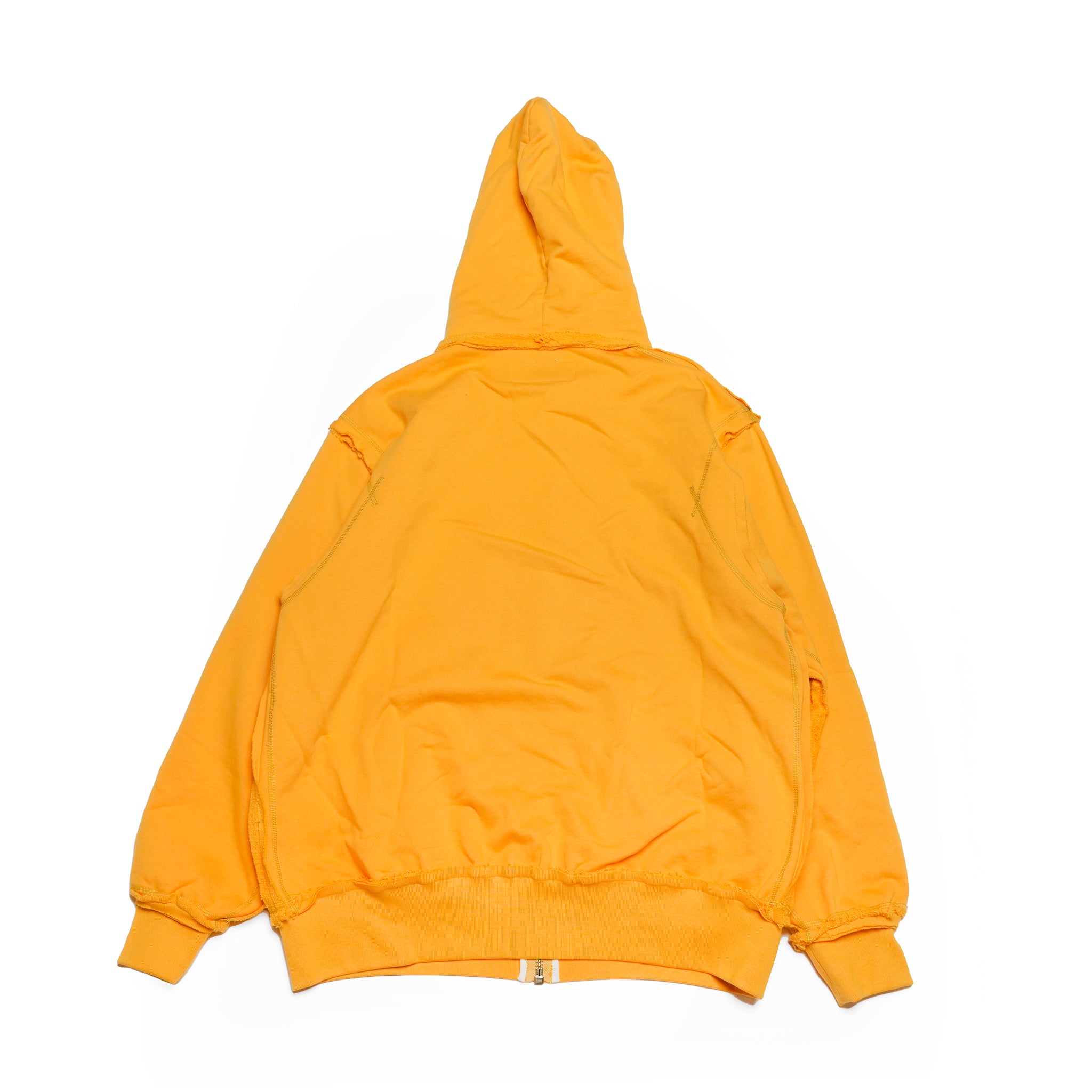 Pla25ssj17_Yellow | Stamp zip-up | Color:Yellow【PLATEAU STUDIO_プラトー スタジオ】