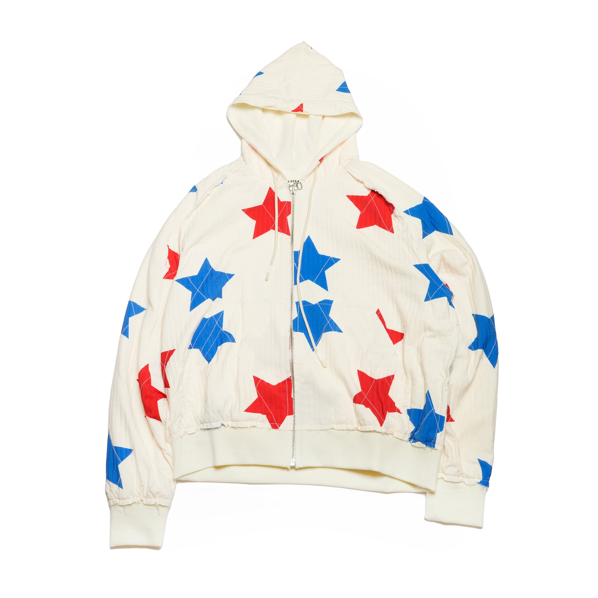 Pla25ssj12_Mix | Star zip-up jacket | Color:Mix【PLATEAU STUDIO_プラトー スタジオ】