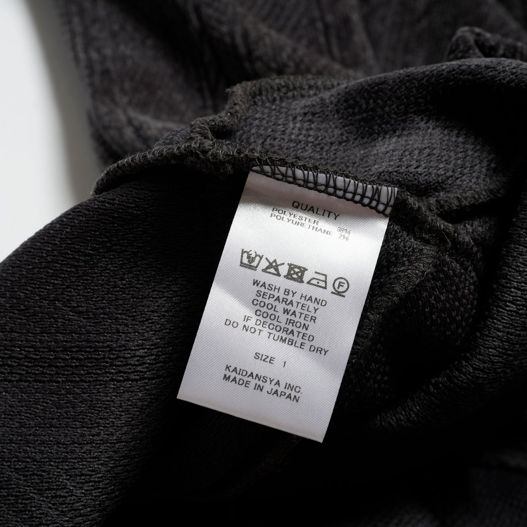 Pattern Switch Pullover | Color_Charcoal | No_bsd25aw-17_charcoal【BEDSIDEDRAMA_ベッドサイドドラマ】