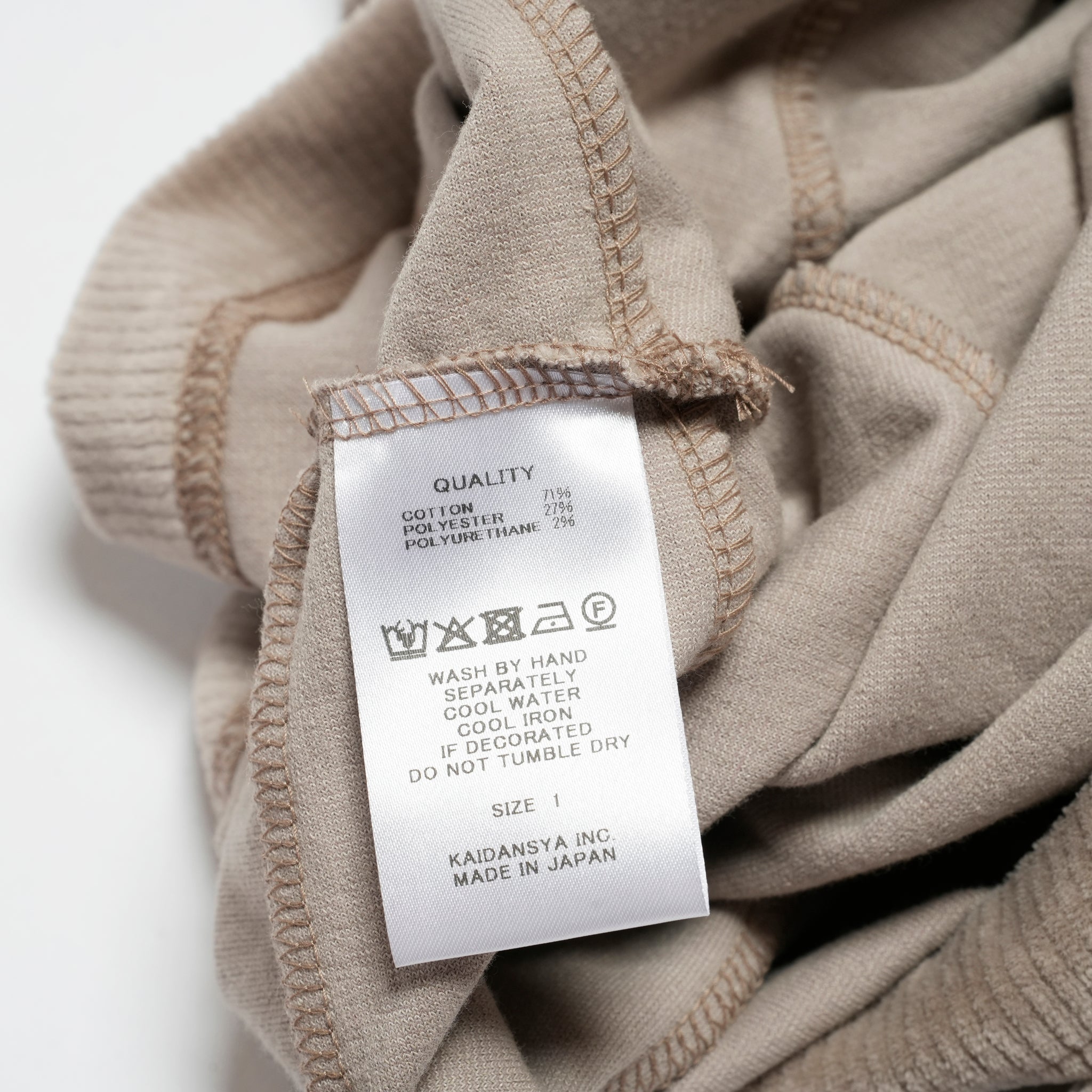 Pattern Switch Pullover | Color_G Beige | No_bsd25aw-17_g beige【BEDSIDEDRAMA_ベッドサイドドラマ】