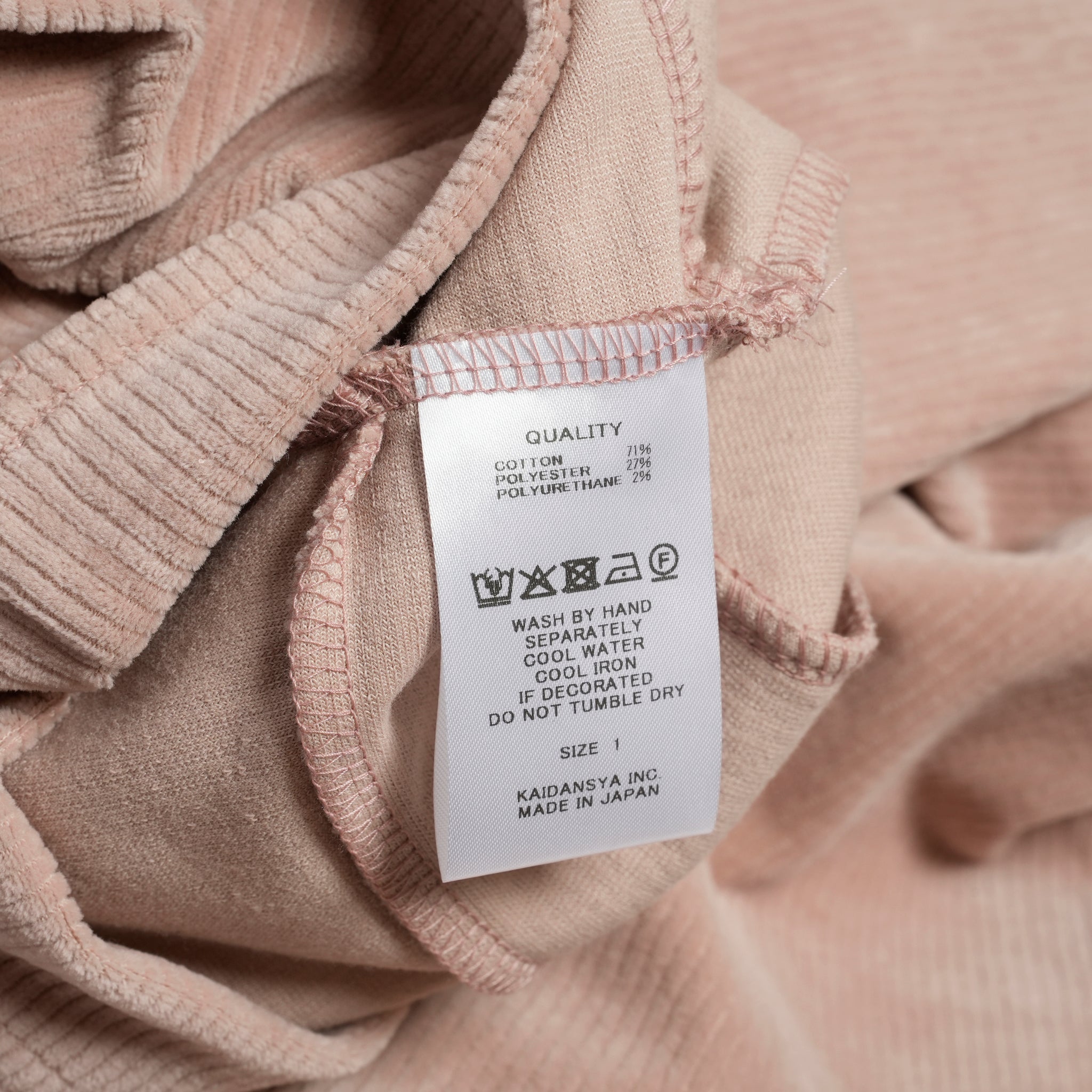 Pattern Switch Pullover | Color_Pink | No_bsd25aw-17_pink【BEDSIDEDRAMA_ベッドサイドドラマ】