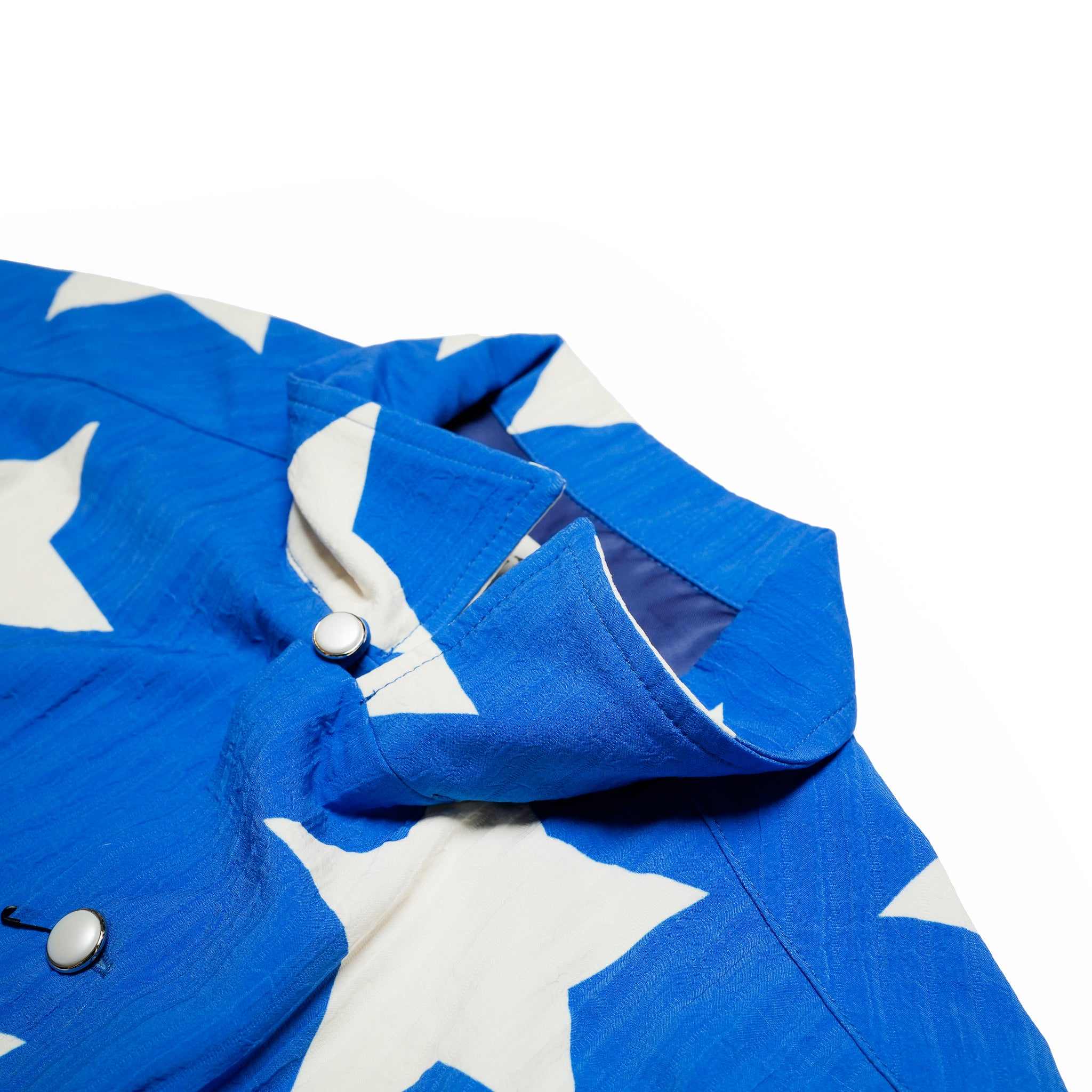 Pla25sst27_Blue | Star l/s shirt | Color:Blue【PLATEAU STUDIO_プラトー スタジオ】【archive】