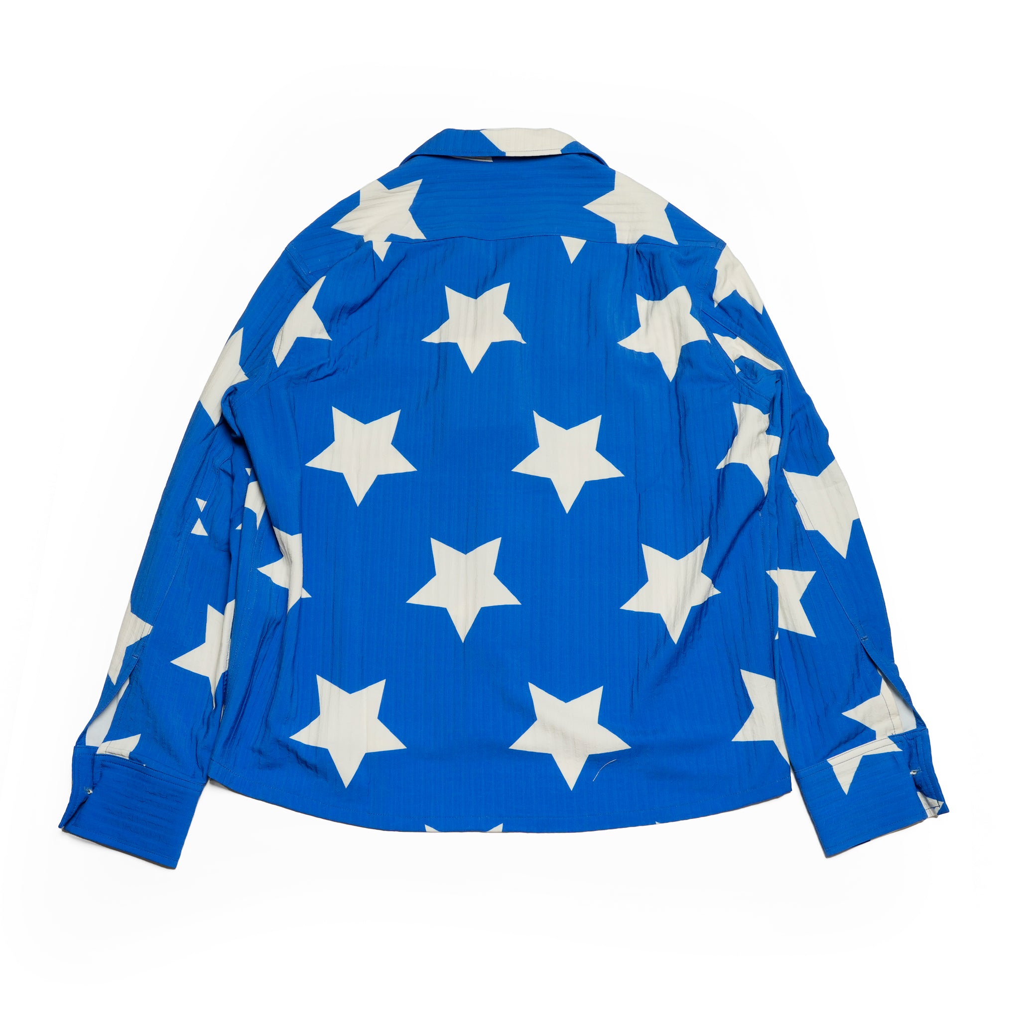 Pla25sst27_Blue | Star l/s shirt | Color:Blue【PLATEAU STUDIO_プラトー スタジオ】【archive】